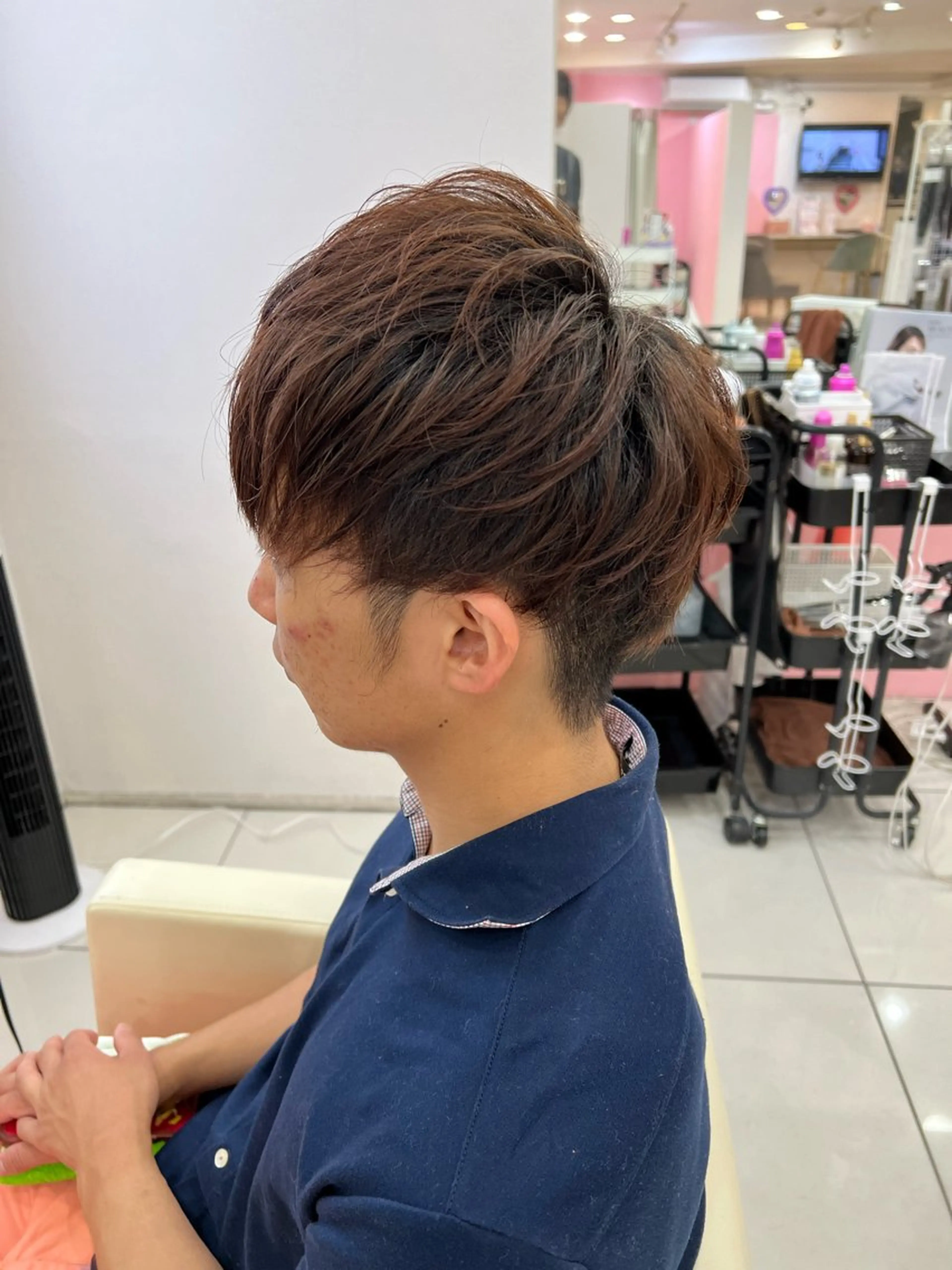 ショート season エクステ/ヘアカラーのヘアスタイル