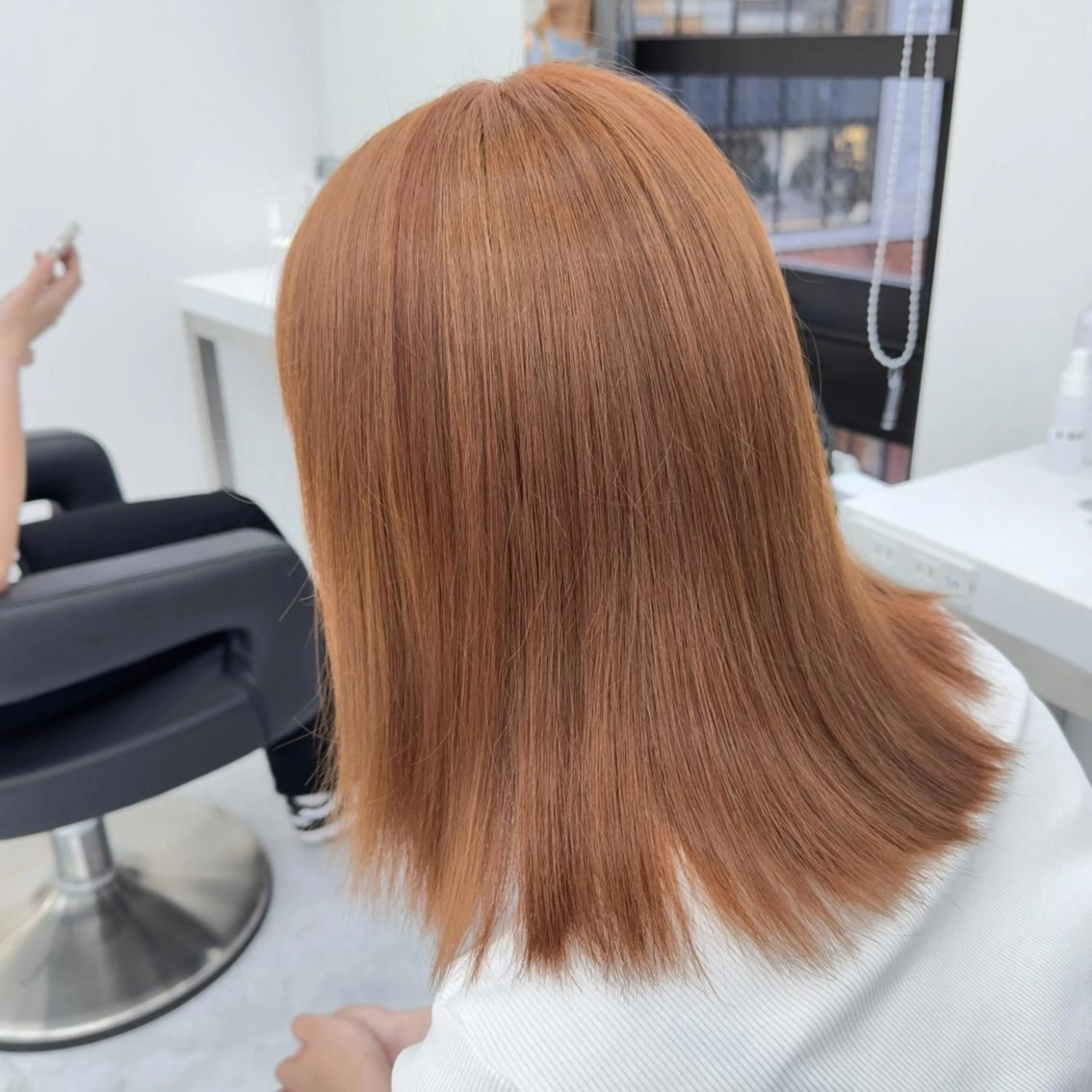 カラー *ブリーチなし🤎 透明感カラー🤎のヘアスタイル