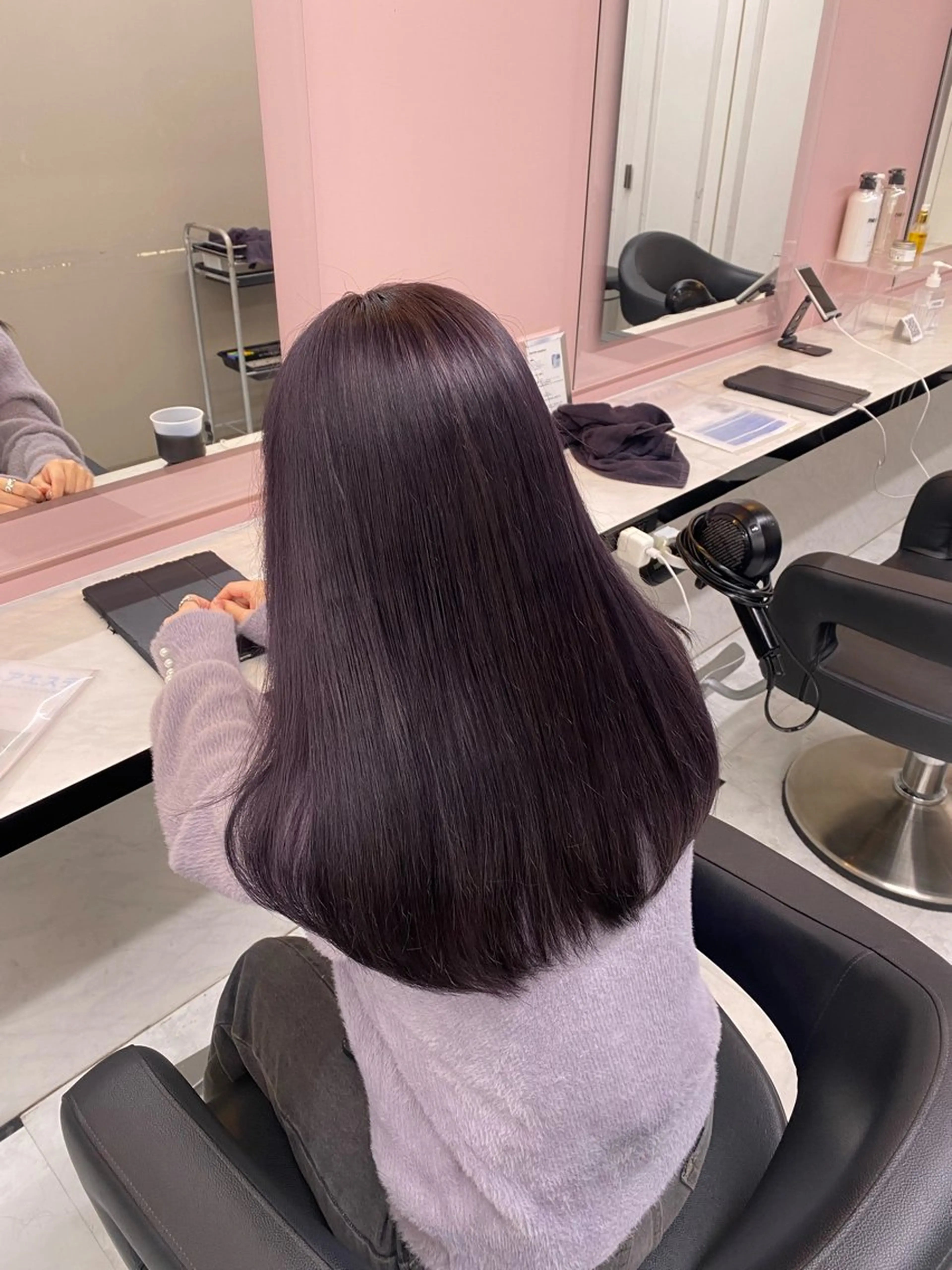カラー ♥️韓国風透明感 暖色misa♥️のヘアスタイル