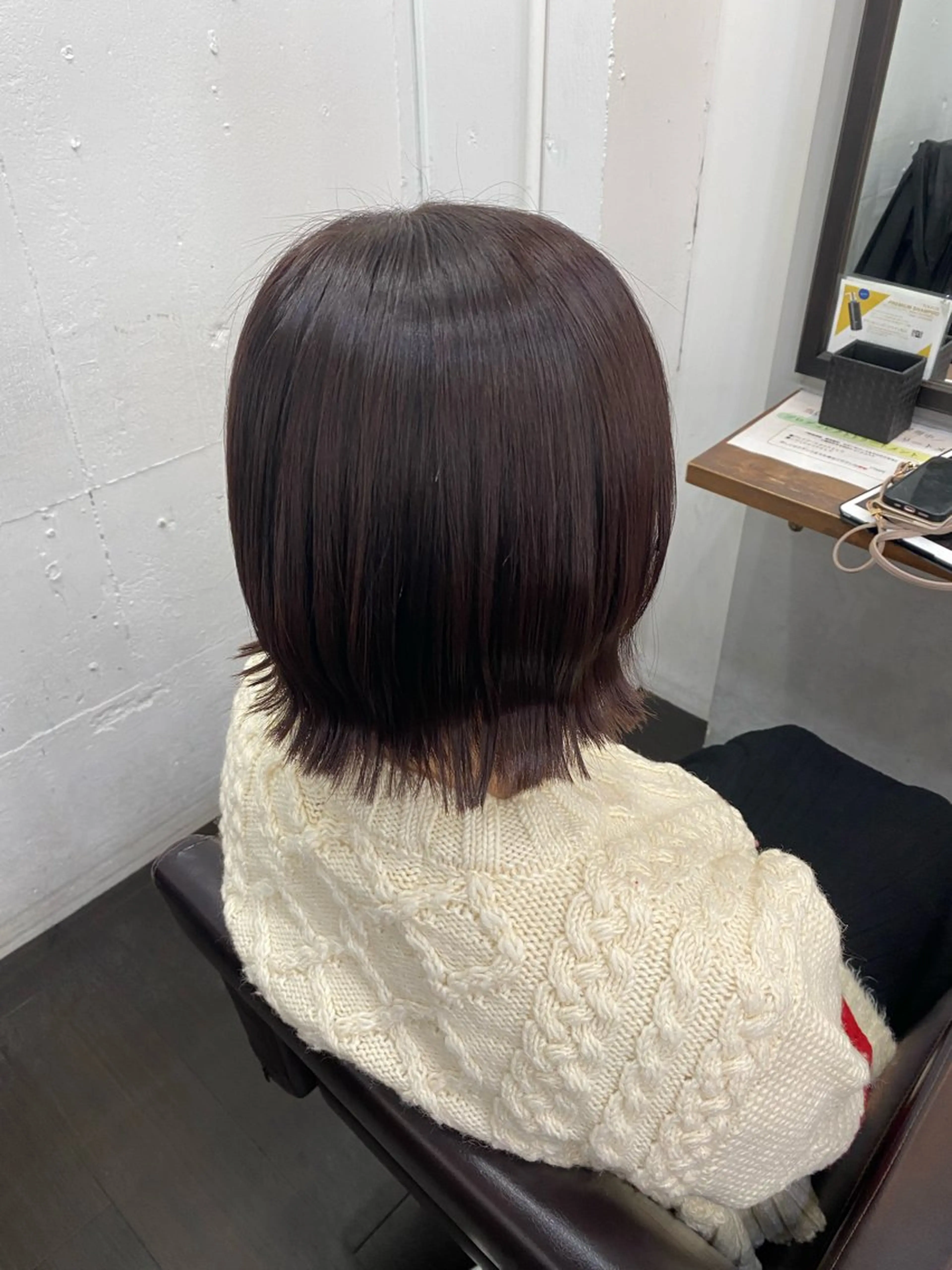 ショート カラー ヘアアレンジ 🍒ᩚ名駅/艶髪 縮毛矯正/あゆ🍒ᩚのヘアスタイル