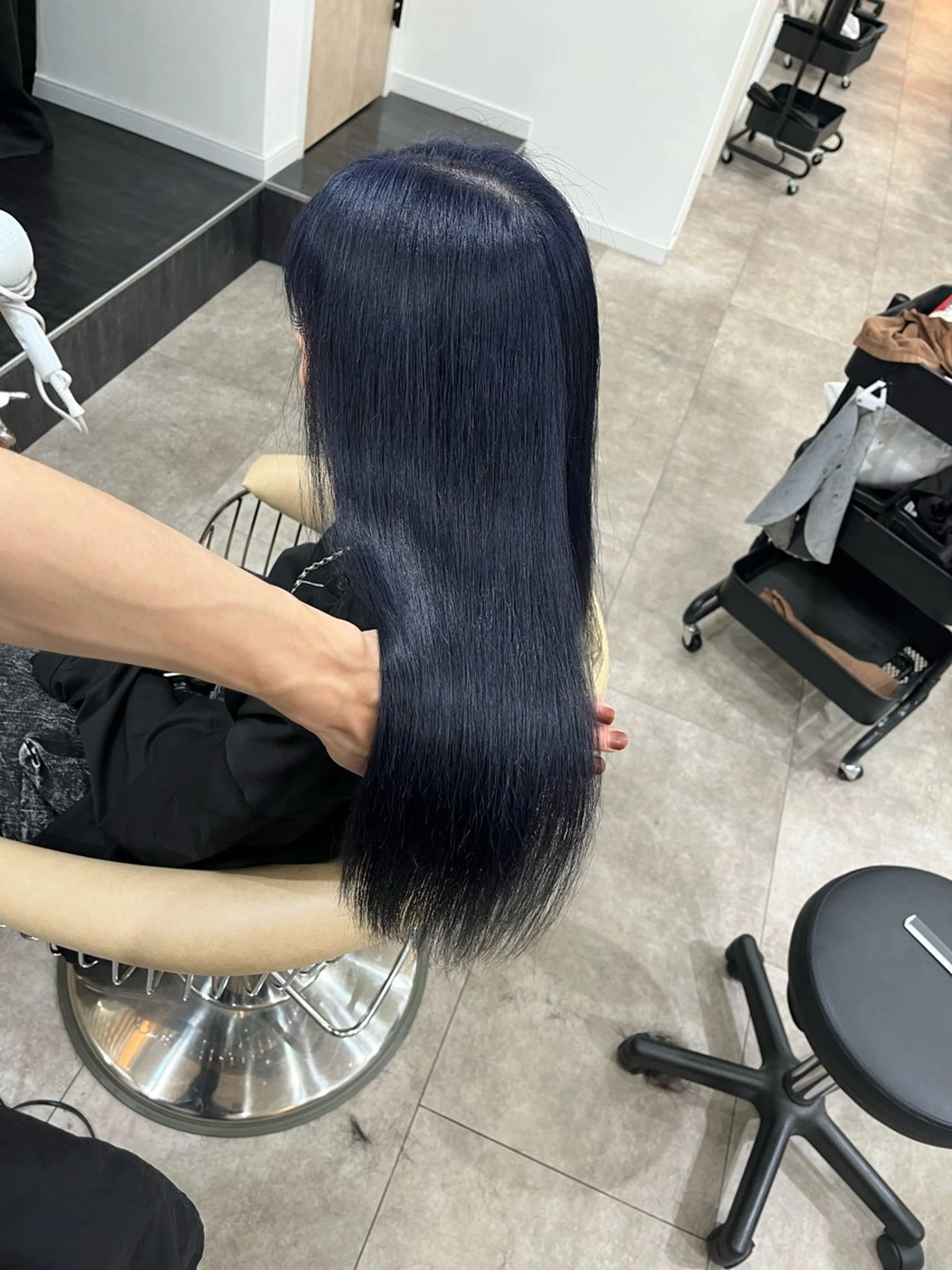 ロング カラー ブリーチ ケアブリーチ ダブルカラー カット ヘアカラー トリートメント LATE  tokyo所属・廣庭 勇人のヘアスタイル