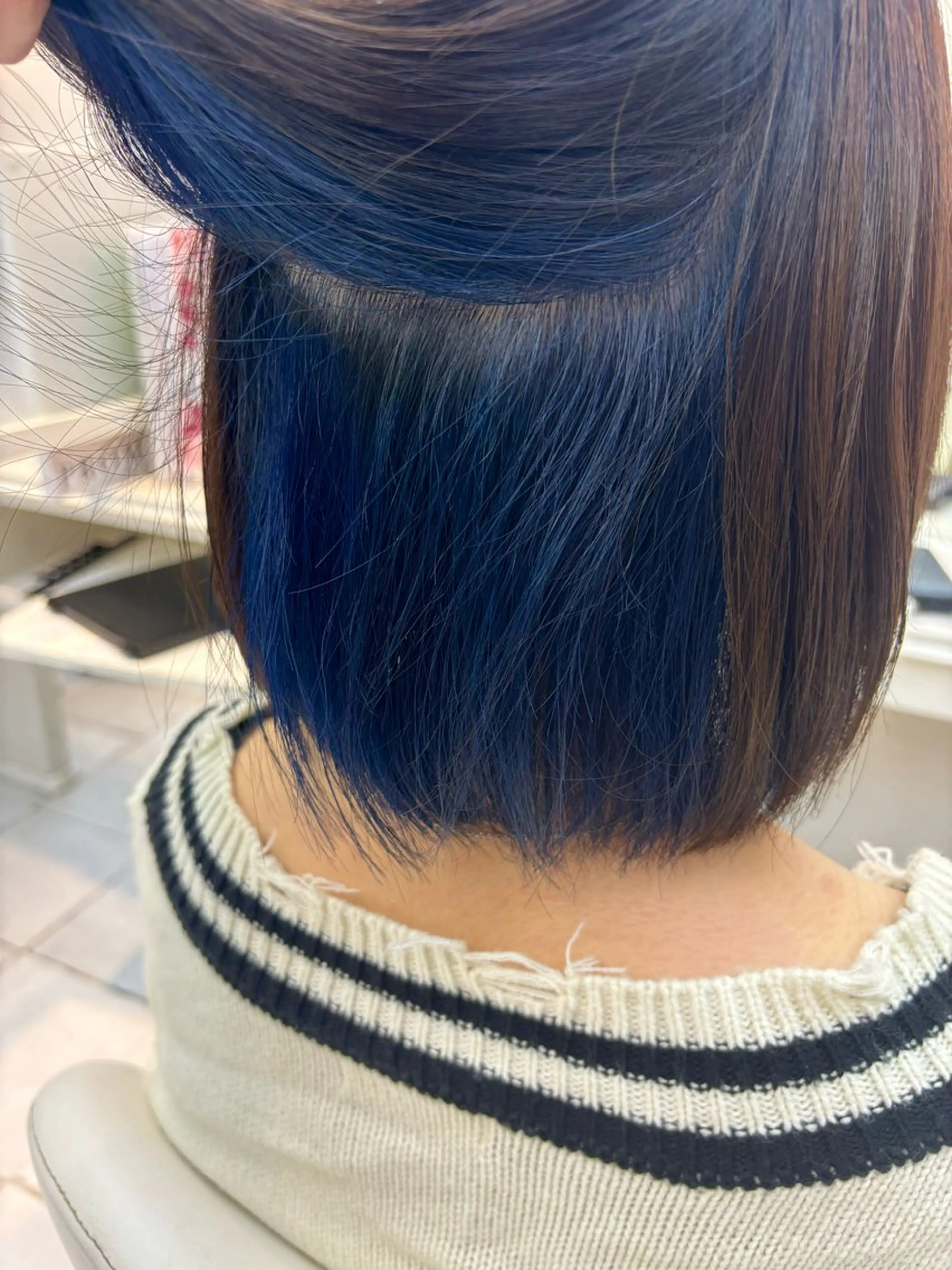 ミディアム カラー ブリーチ カーリーパーマ/ パーマ/SAKURAのヘアスタイル