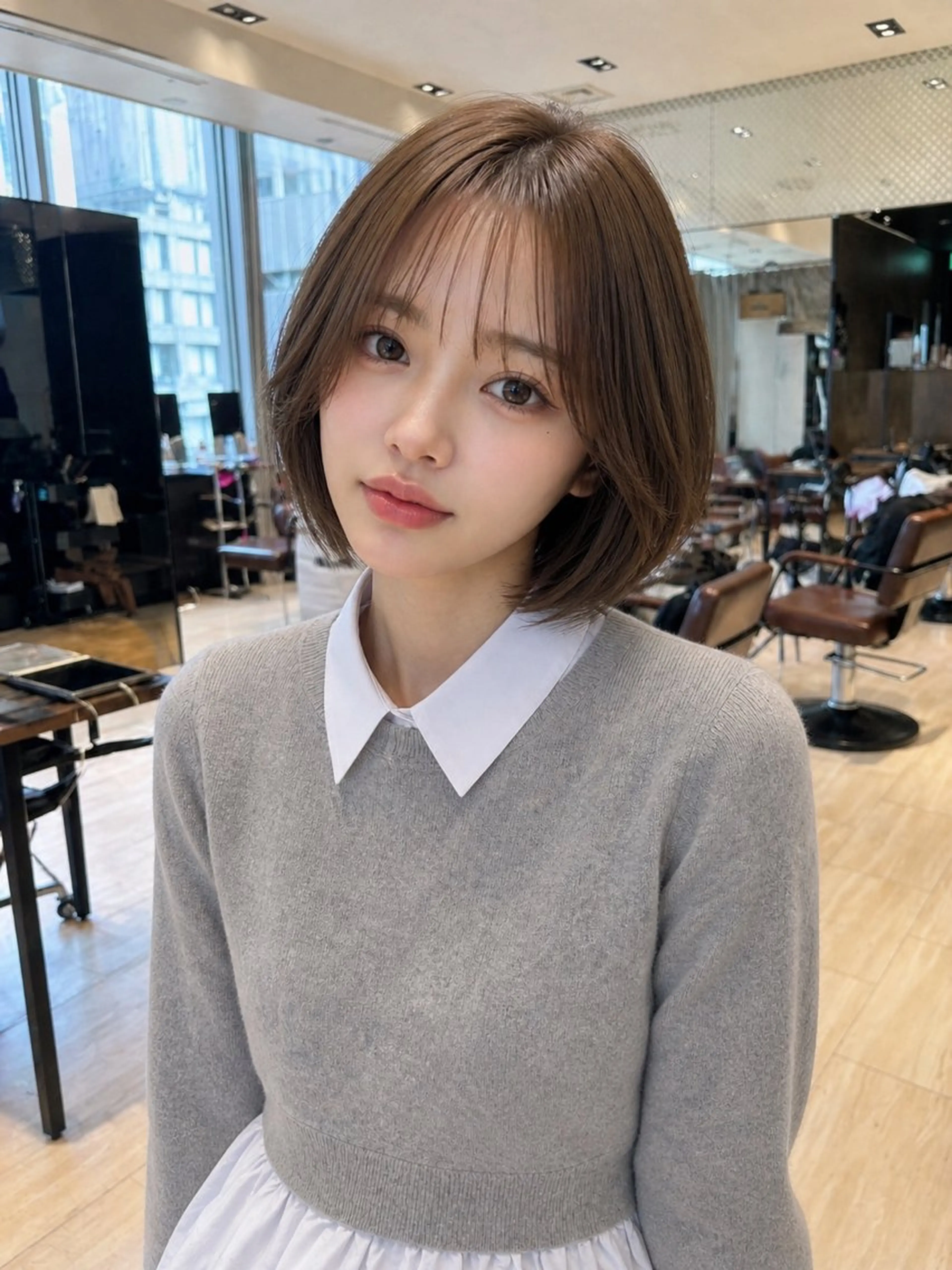 ショート 鈴木 彩莉のヘアスタイル