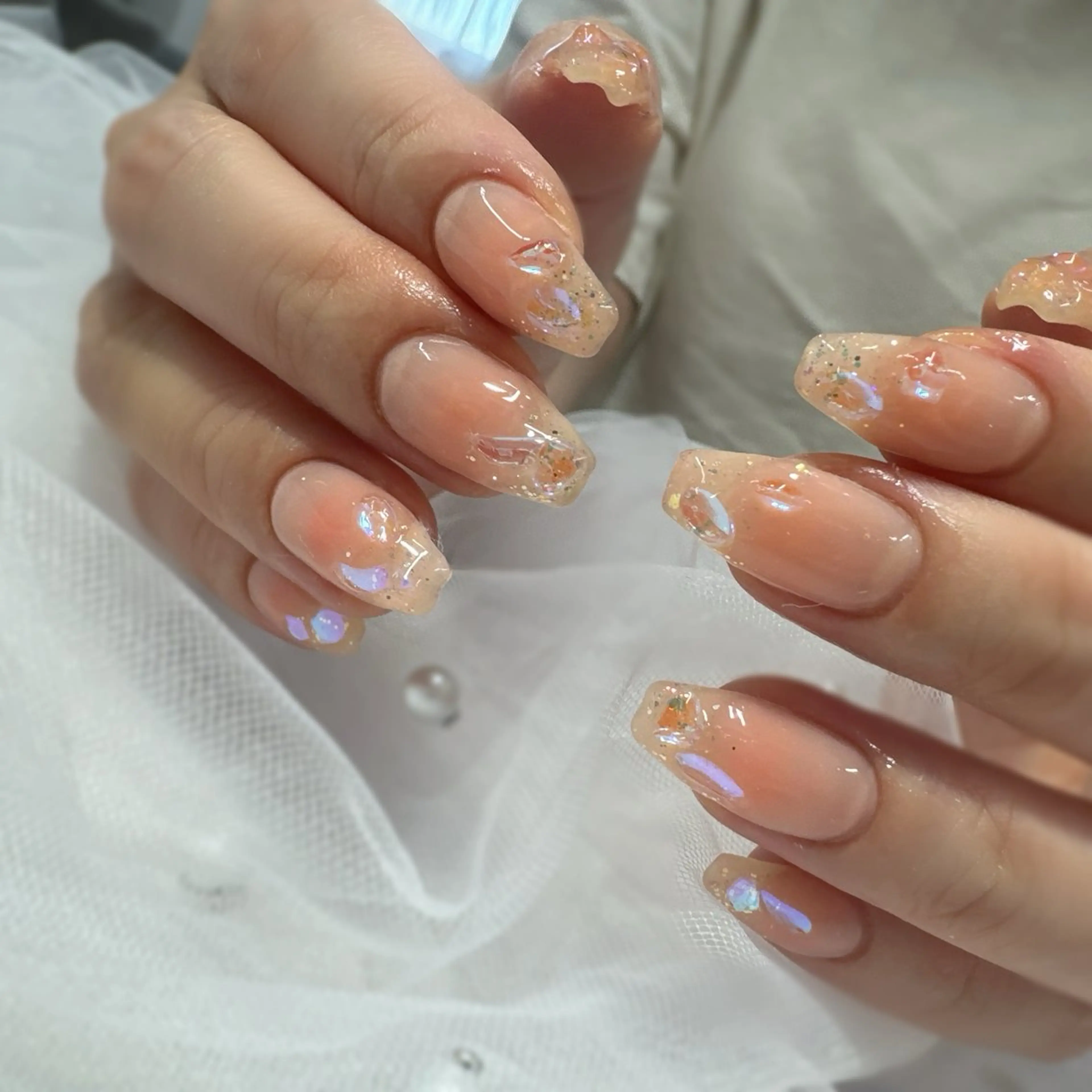 ネイル チークネイル 持ち込み ネイルサロン Daonのネイルデザイン