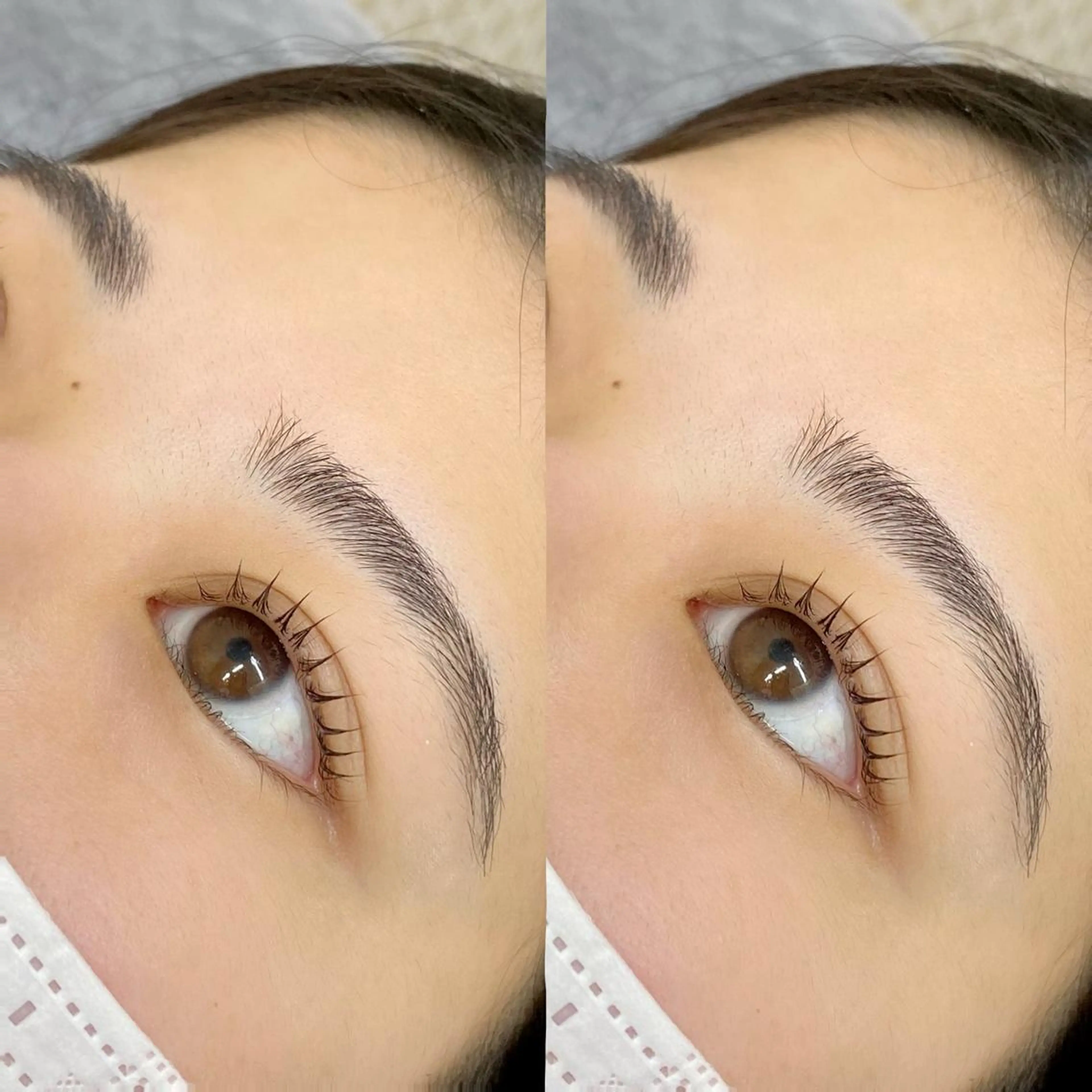 マツエク・マツパ 束感まつ毛 一重×まつ毛パーマ BAMBI 🖤KAWAIのマツエク・マツパデザイン