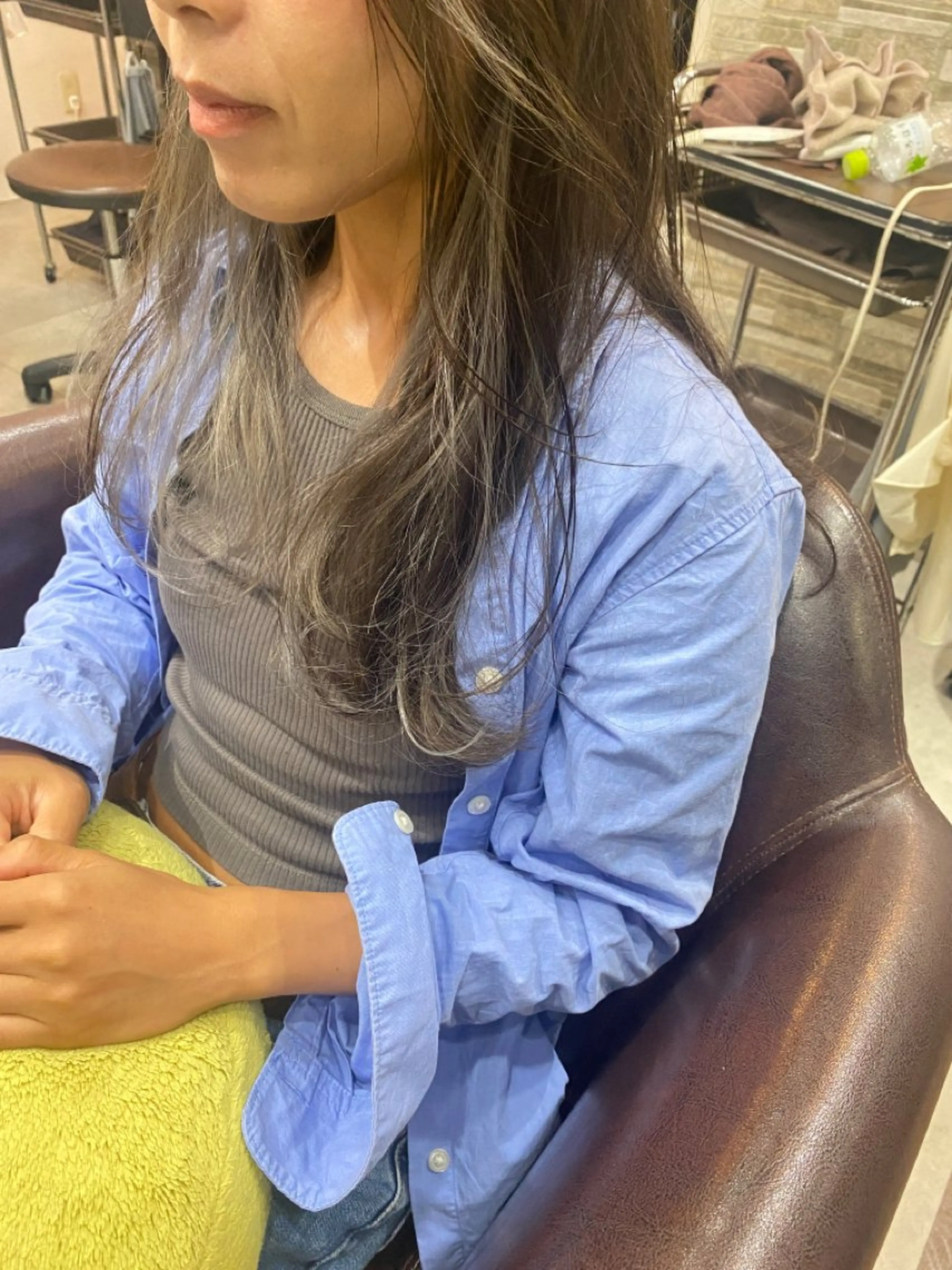 ロング カット ヘアカラー トリートメント 松村 崇弘のヘアスタイル