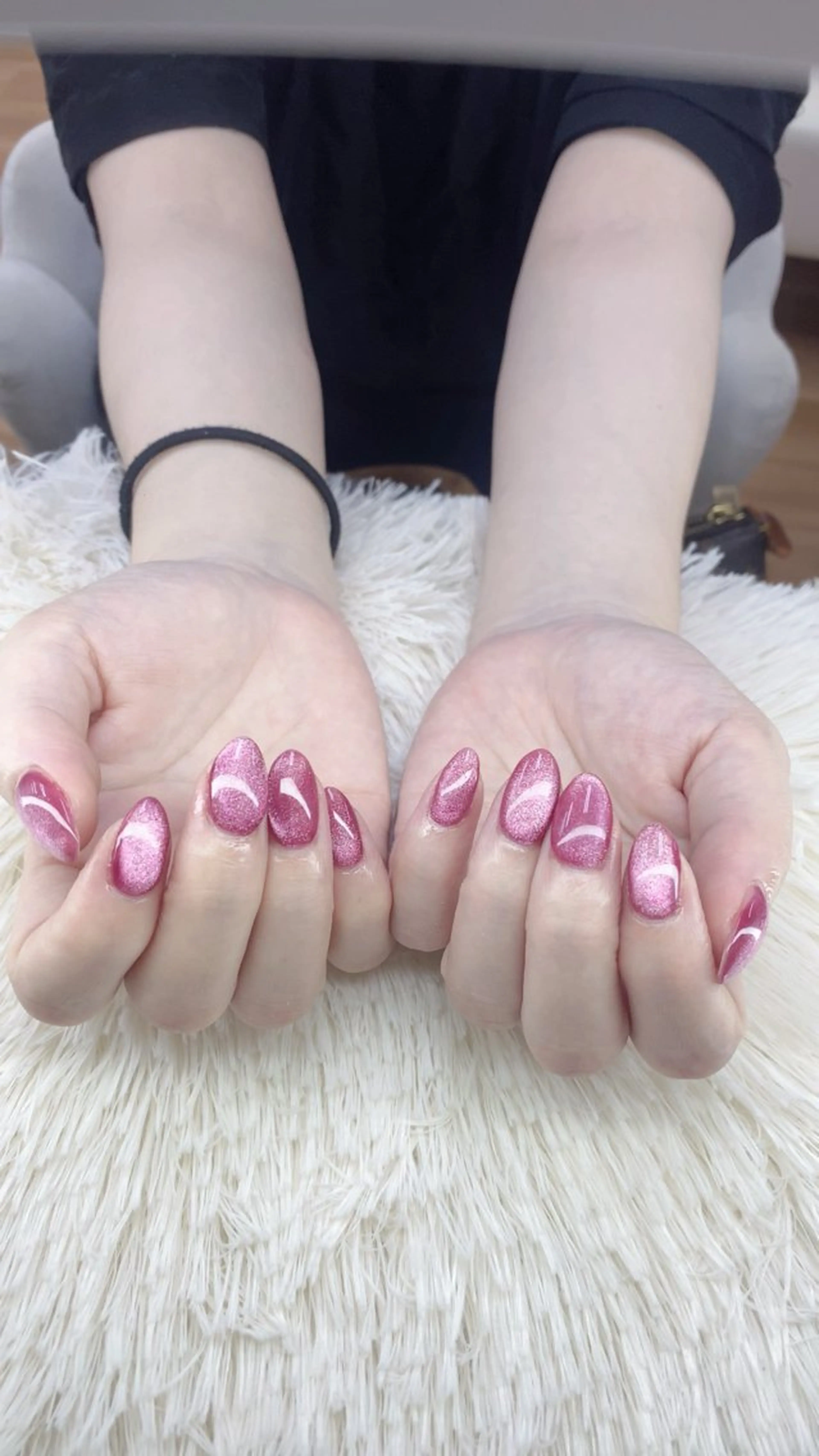 🌷マグネット🧲フレンチ🌷クラデション🌷チックネイル🌷ミラ🌷パラジェル無料💕の写真