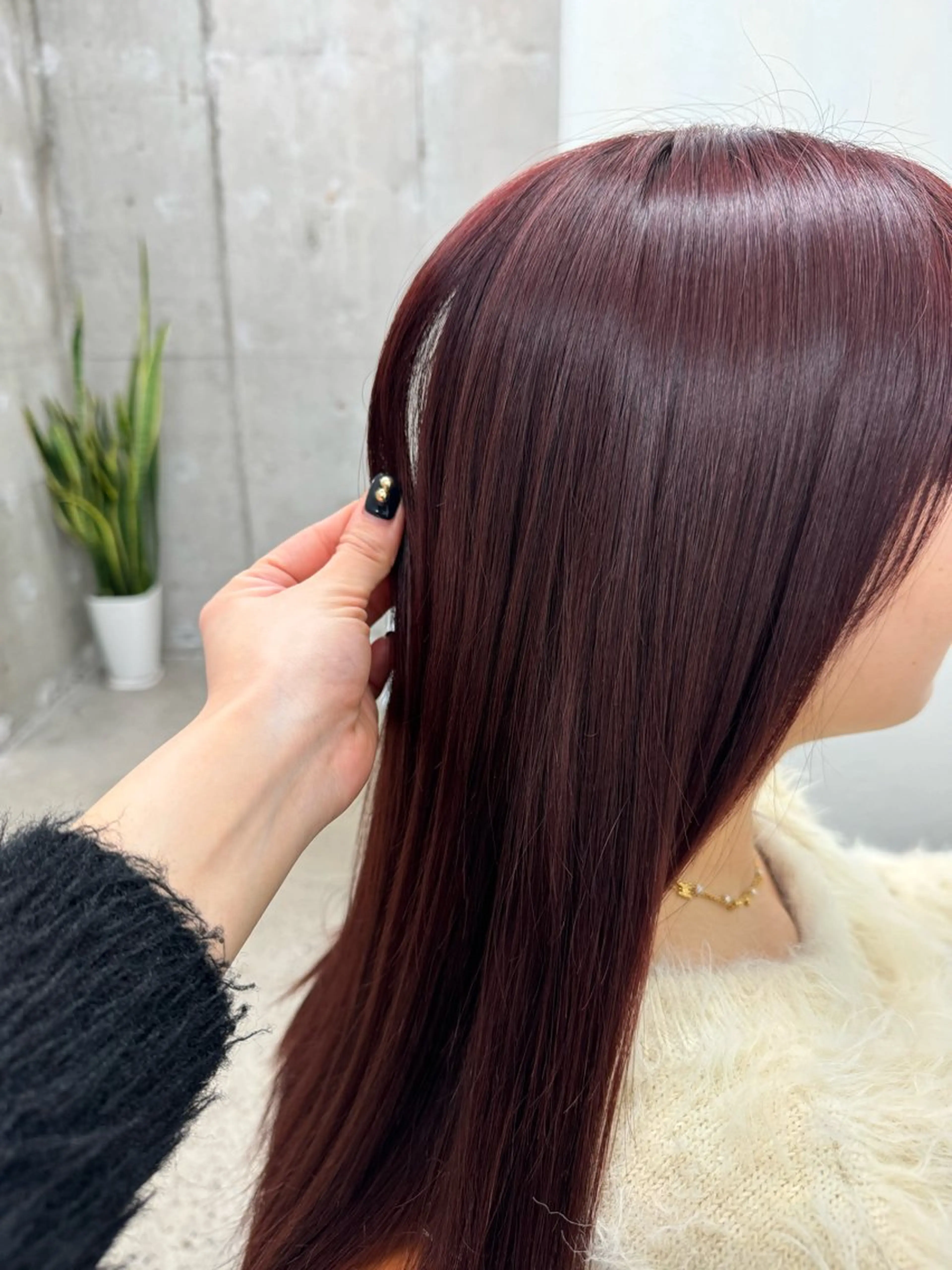 ロング 艶髪／レイヤー／ 垢抜け🩵／MARIのヘアスタイル