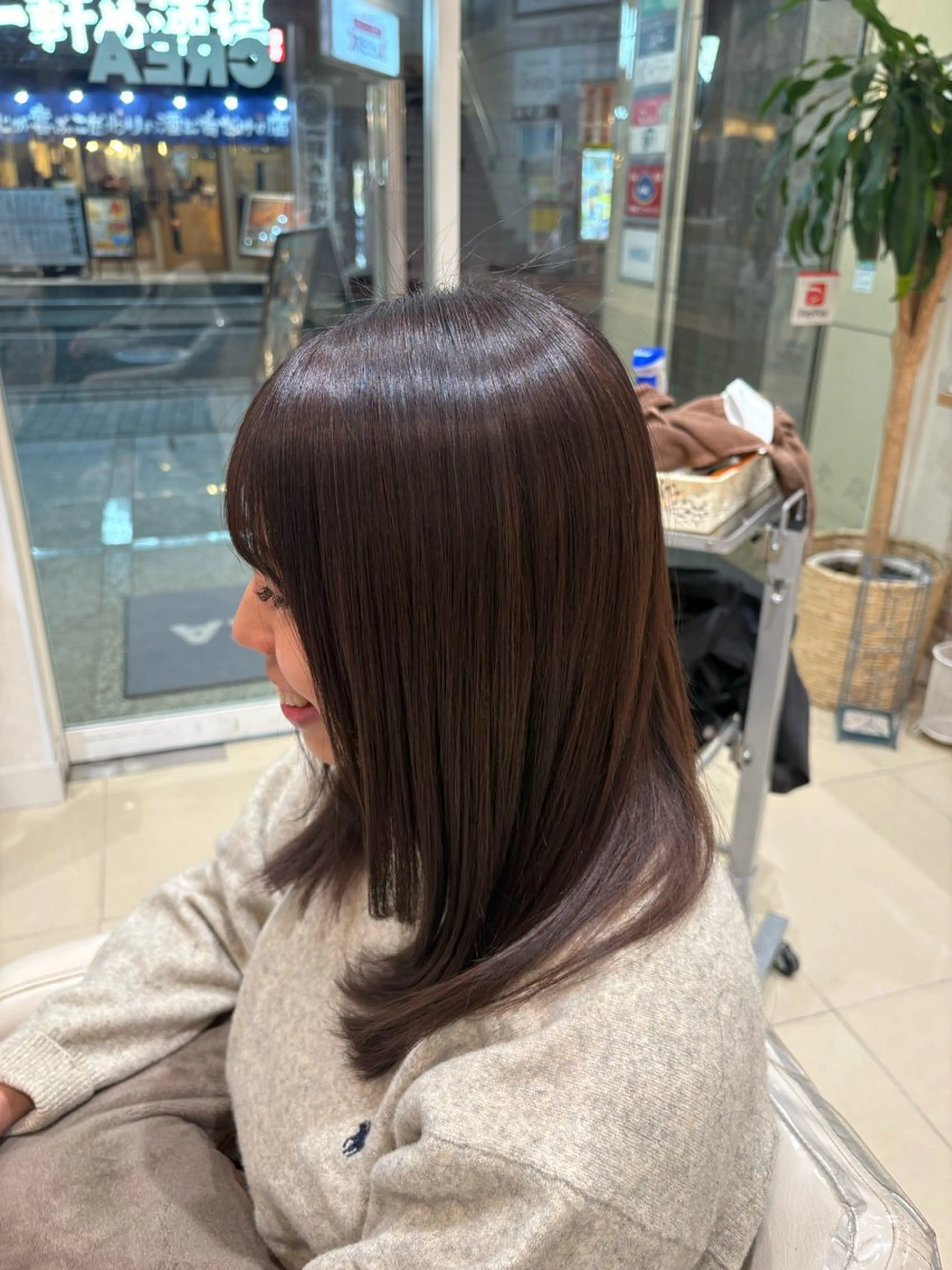 ミディアム カラー トリートメント ヘアカラー トリートメント メンズカット/ 縮毛矯正/haruのヘアスタイル