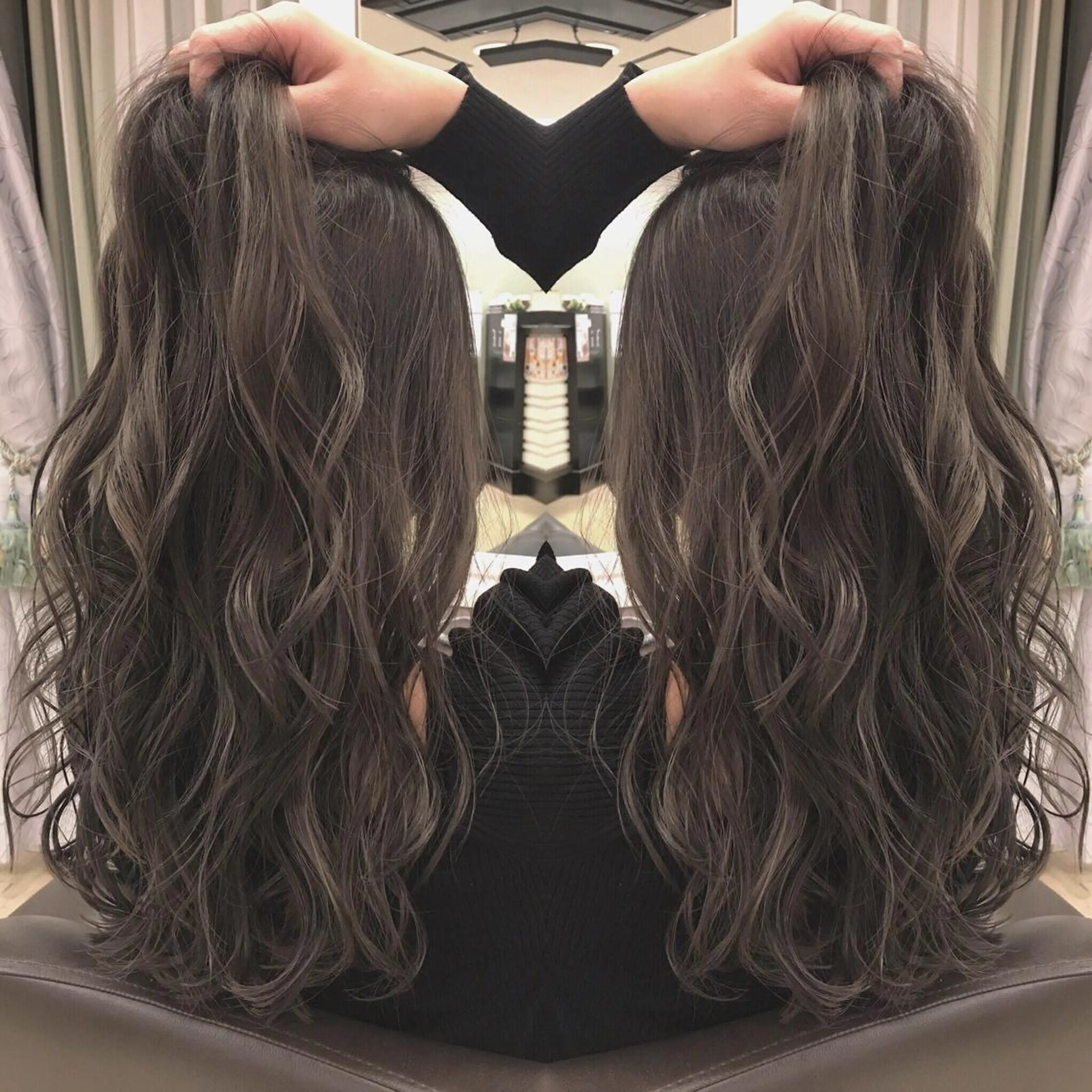 ロング カラー box  mico. mutsumiのヘアスタイル