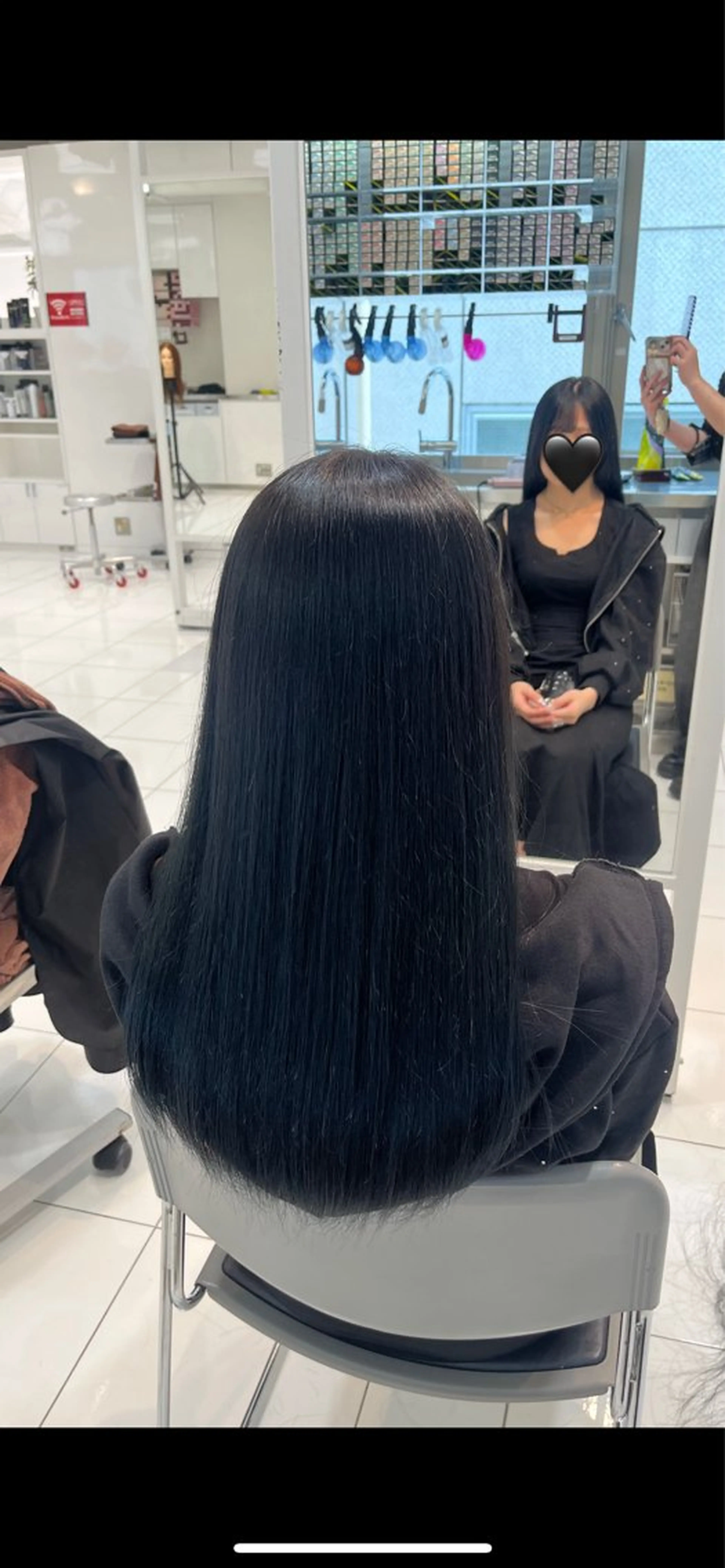 セミロング カラー mit bytree MISAKI🎀のヘアスタイル