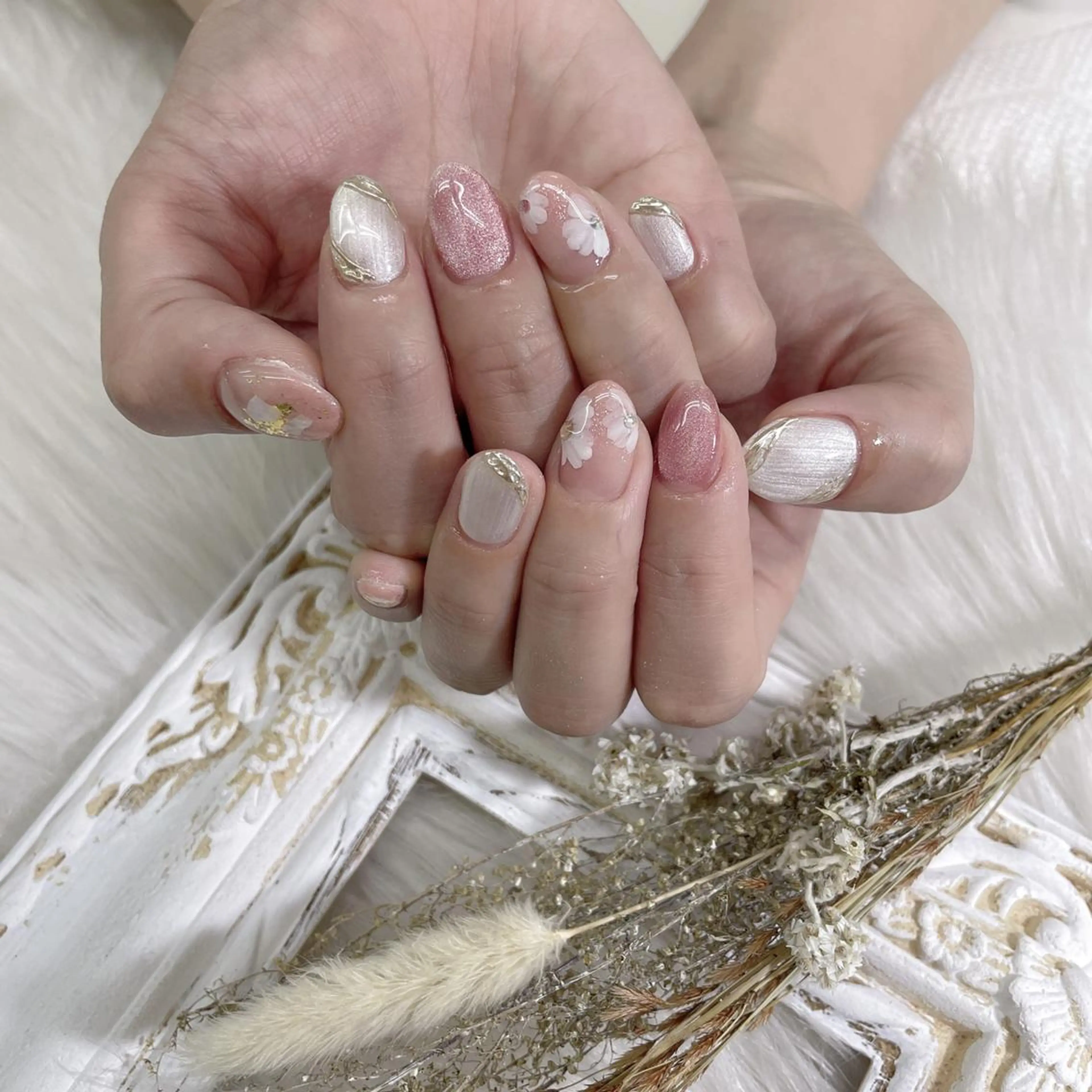 ネイル 🦋ネイルサロン ブラン🌈ゆりのネイルデザイン