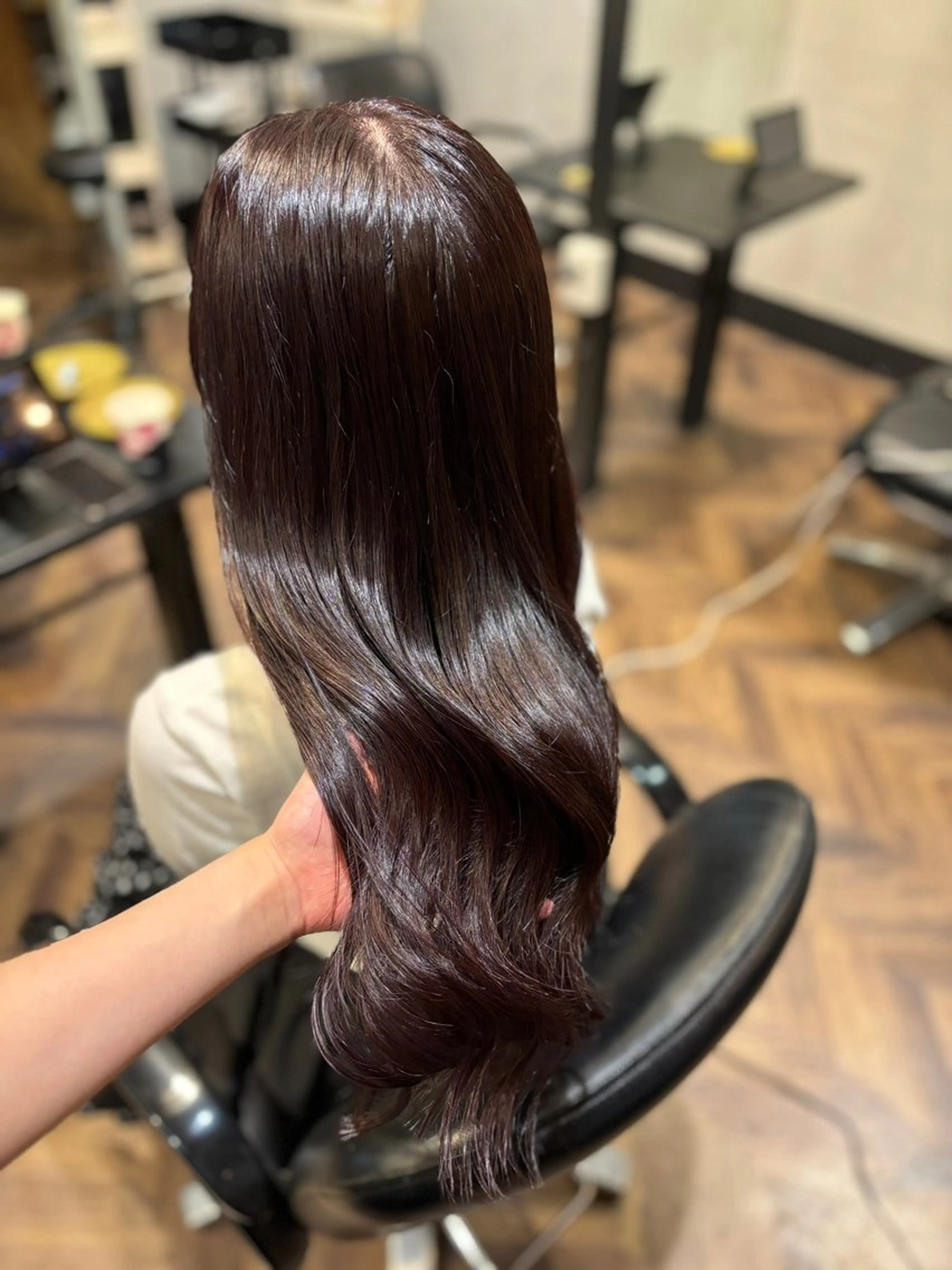 ロング ヘアカラー トリートメント angelica 🌸ayaka🌸のヘアスタイル