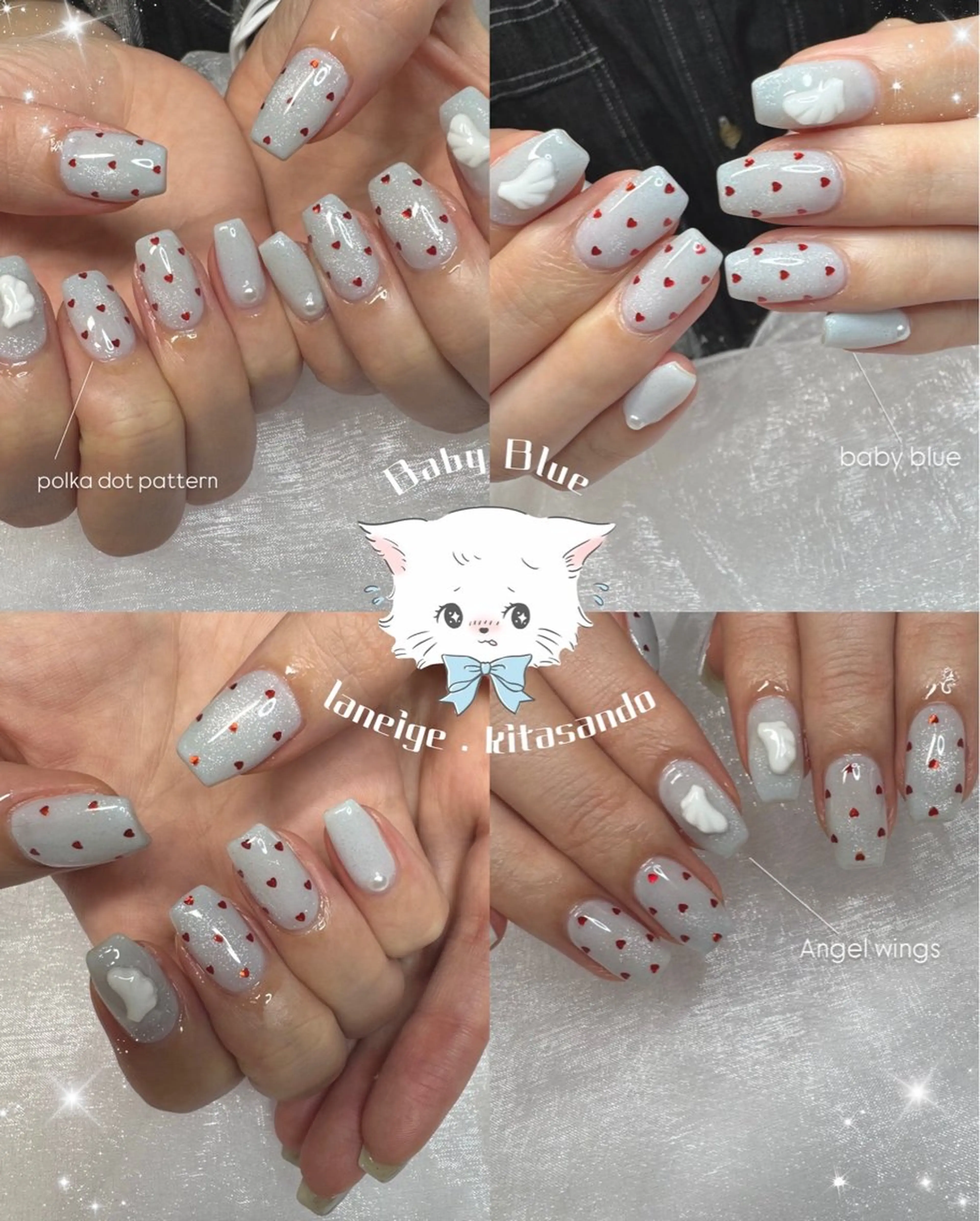 ネイル ハンドネイル La neige* yuki 🐩🌙のネイルデザイン