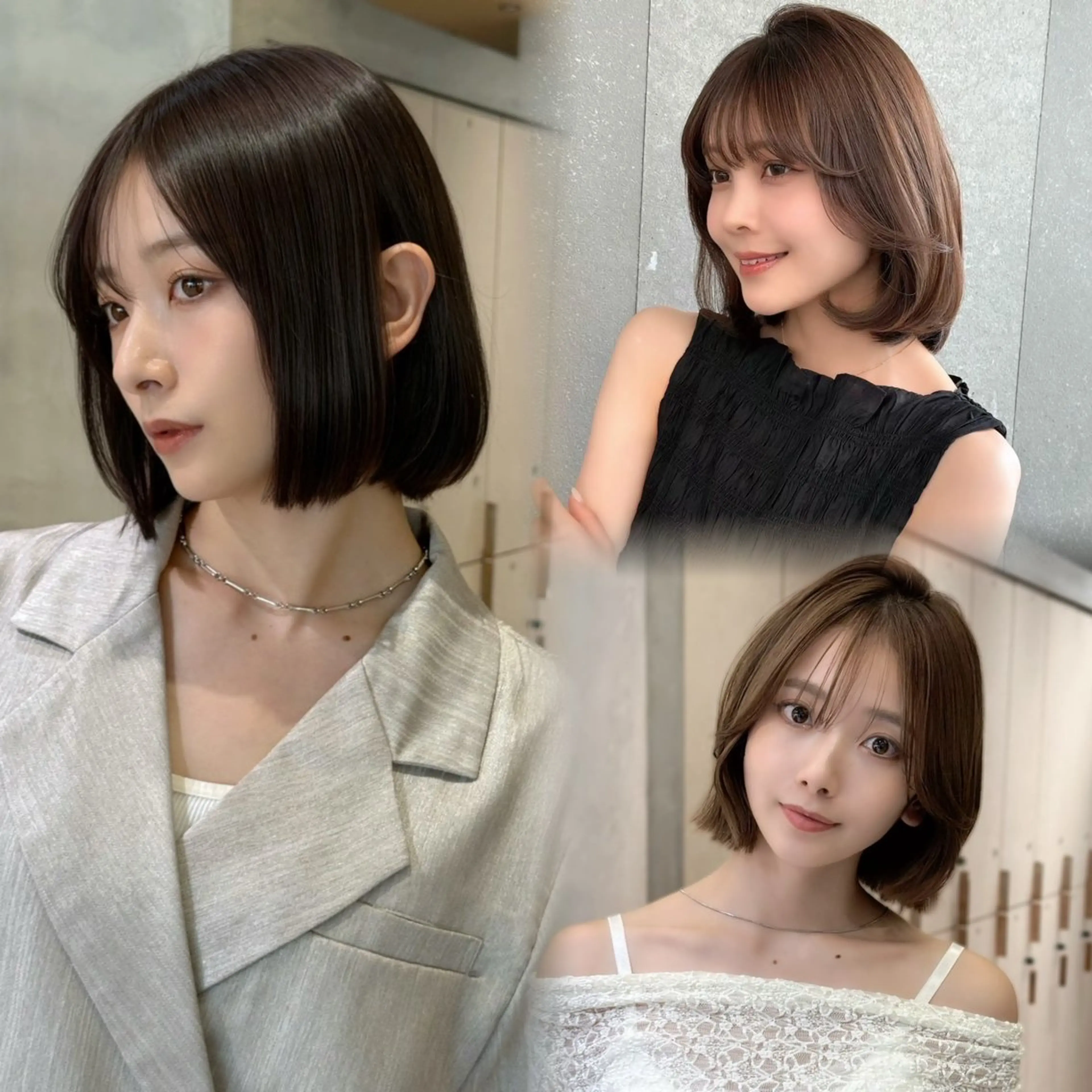 ショート ボブ カット 髪質改善/縮毛矯正 レイヤー/ユウタ👑のヘアスタイル