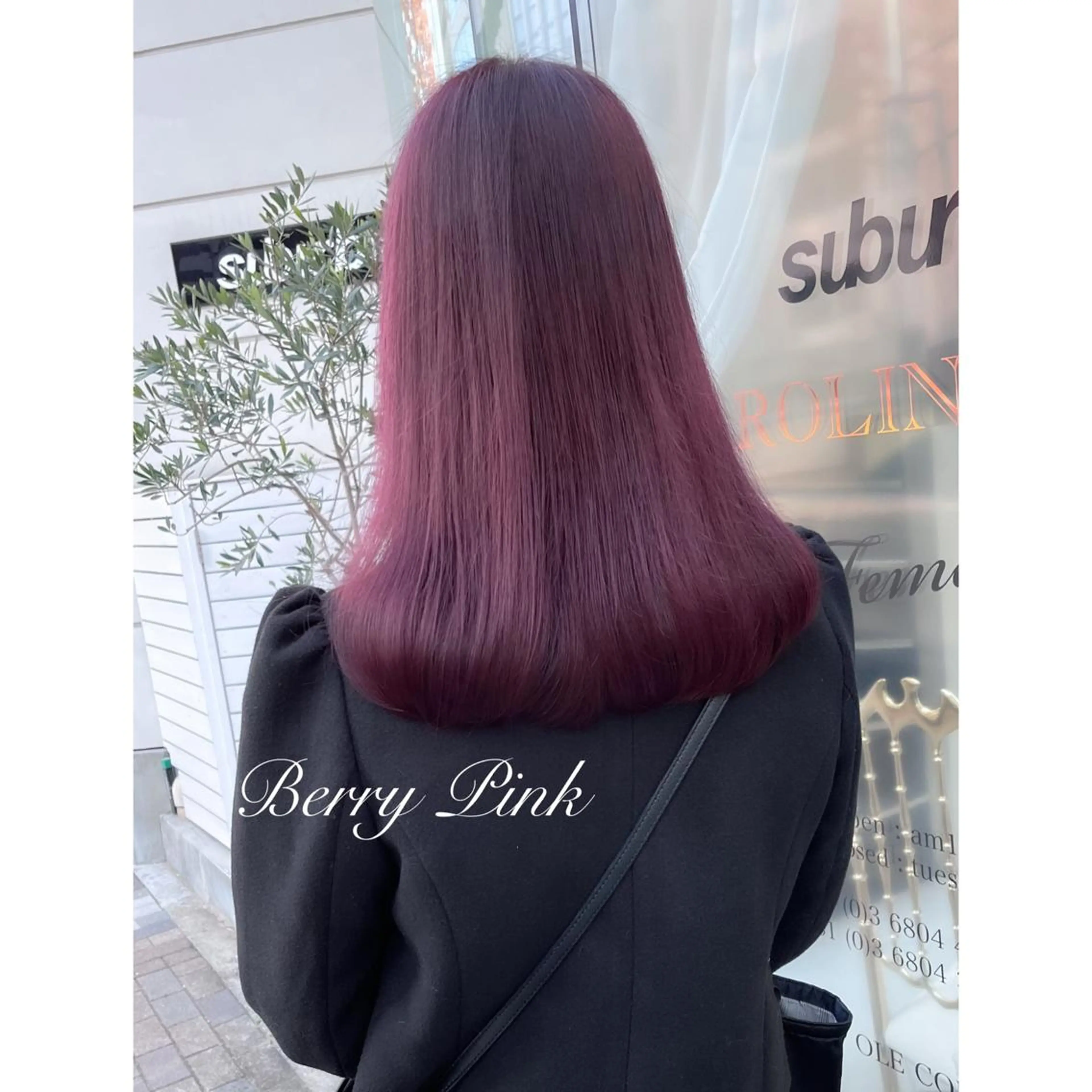 セミロング カラー ブリーチ miyu /トレンド カラー×艶髪のヘアスタイル