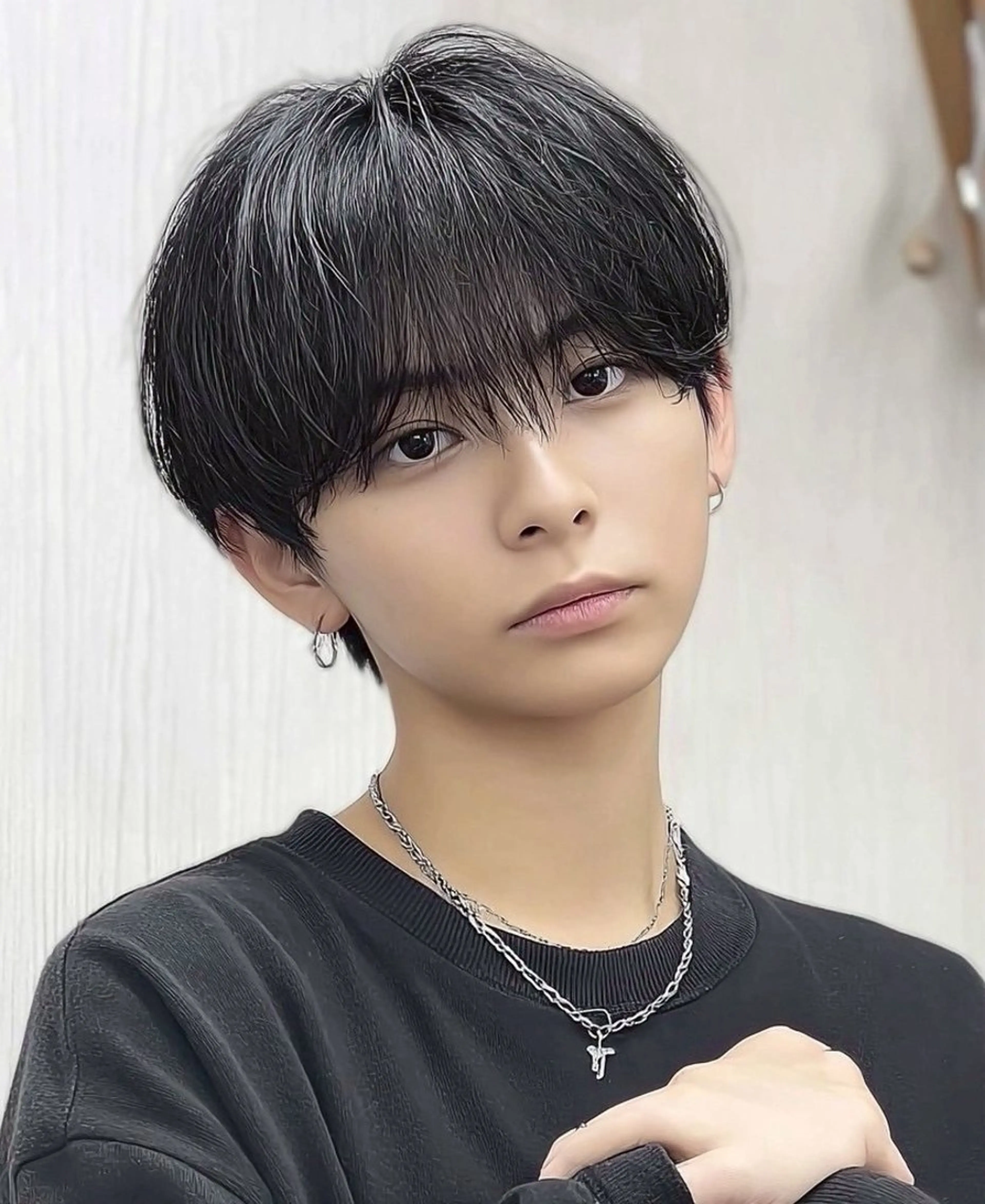 メンズ メンズブリーチ ダウンパーマ フェードカット フェザーパーマ メンズパーマ カット メンズカット/眉カッ ト/ブリーチ/シオリのヘアスタイル