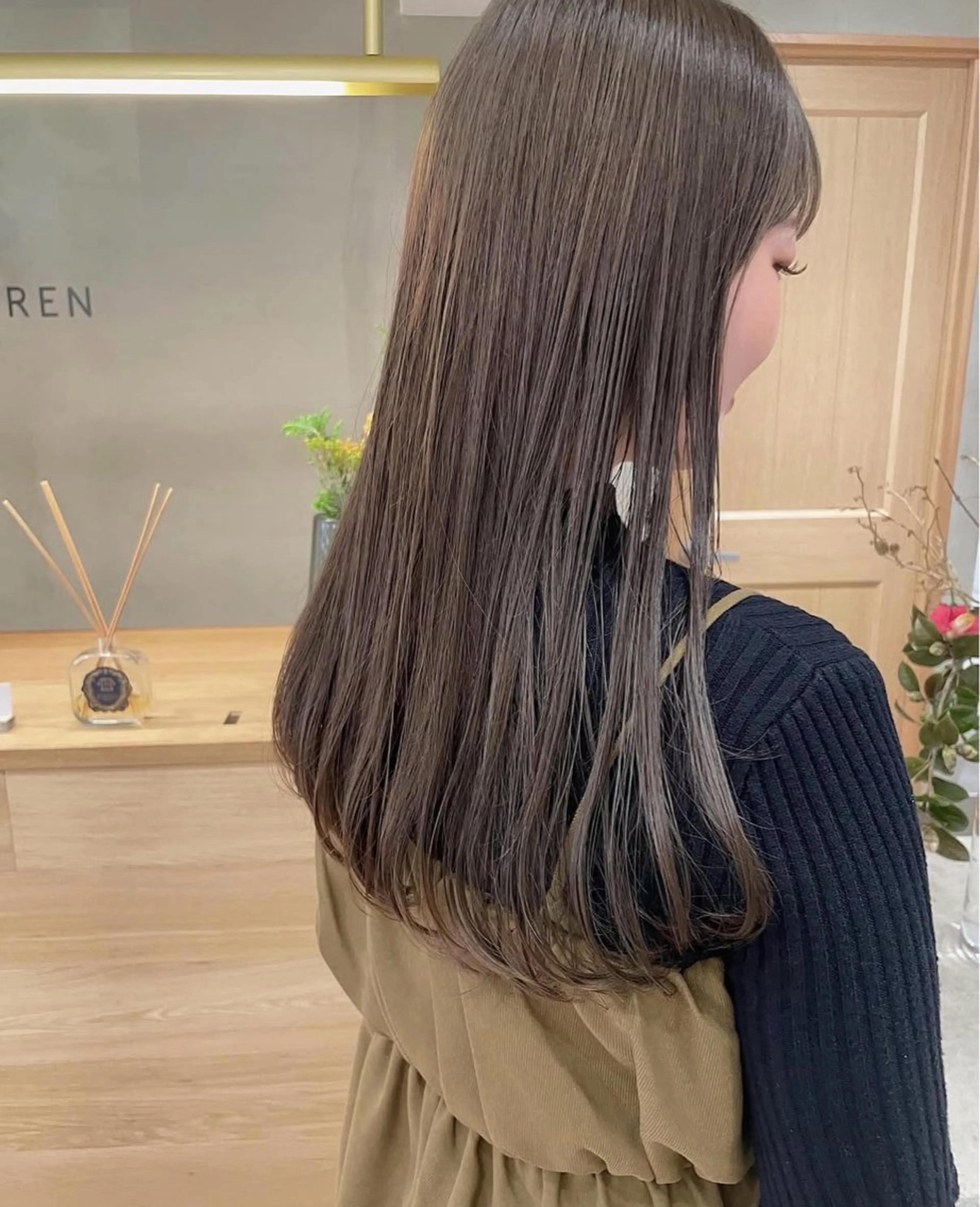 ロング カラー ベージュカラー 透明感カラー ダブルカラー 高発色ブリーチ/ ハイレイヤー🪽aiのヘアスタイル