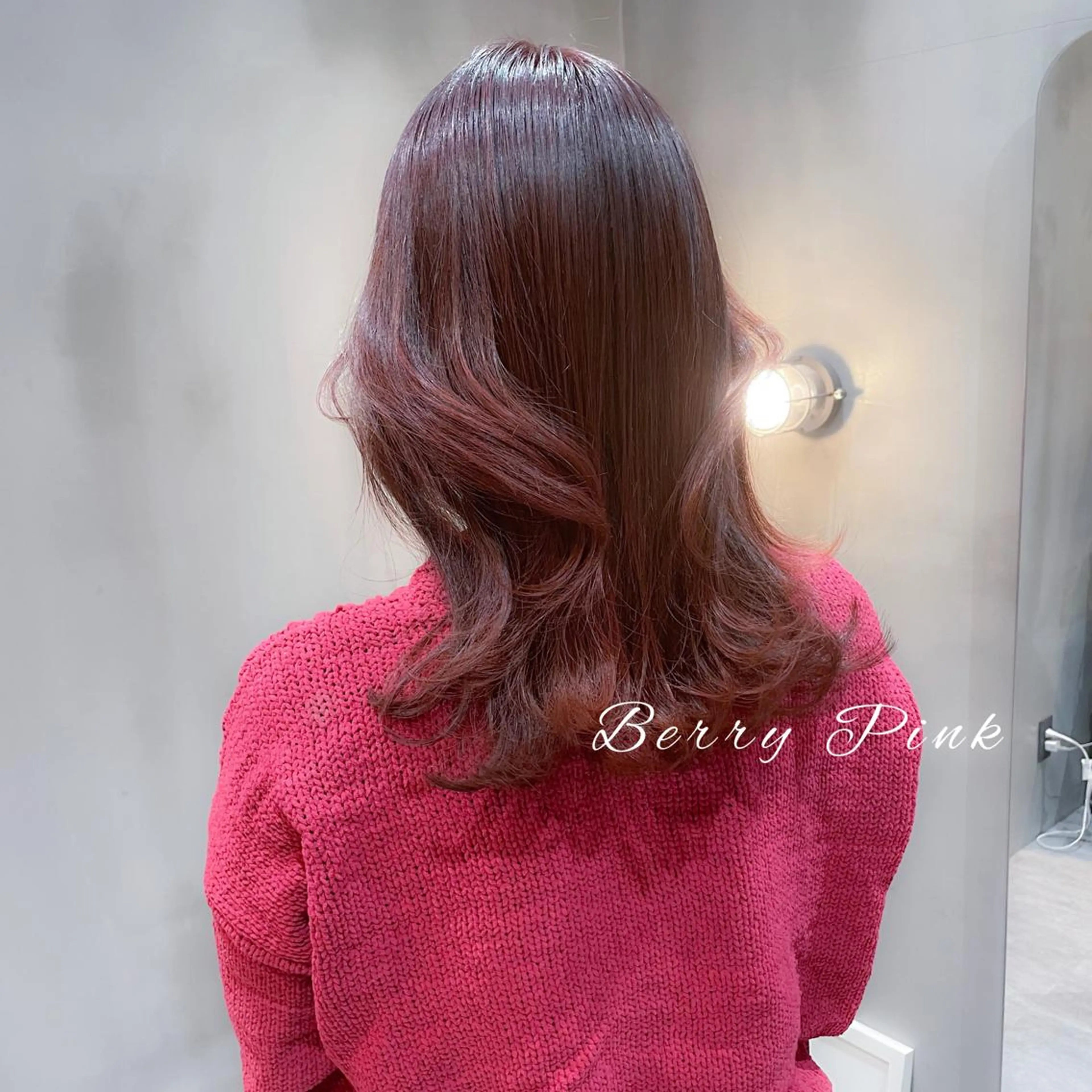 セミロング くびれヘア 韓国風ヘア LOMA🇰🇷 銀座クボタのヘアスタイル