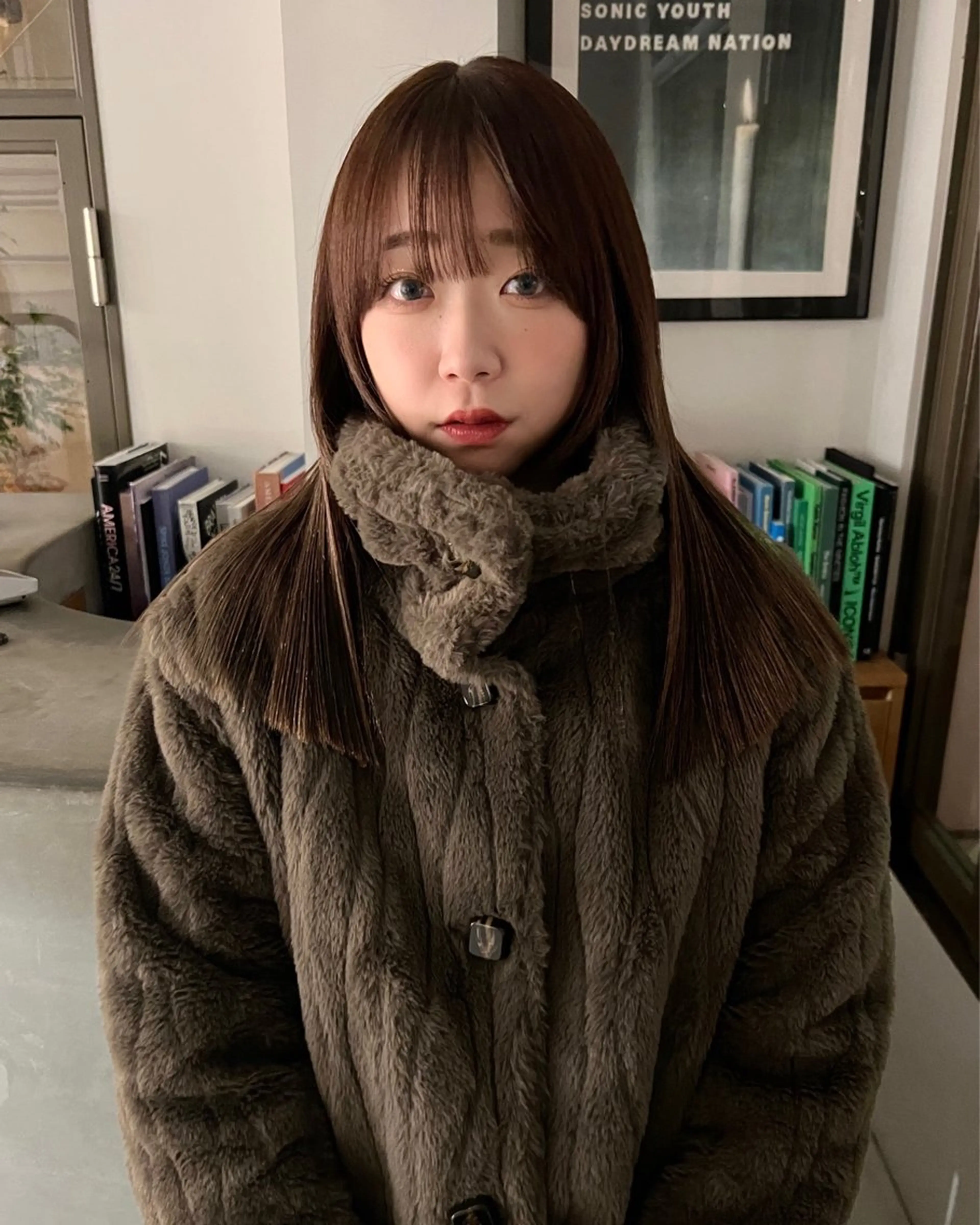 ロング カラー アッシュ ベージュカラー 丹治 一輝ボブ/ショートのヘアスタイル