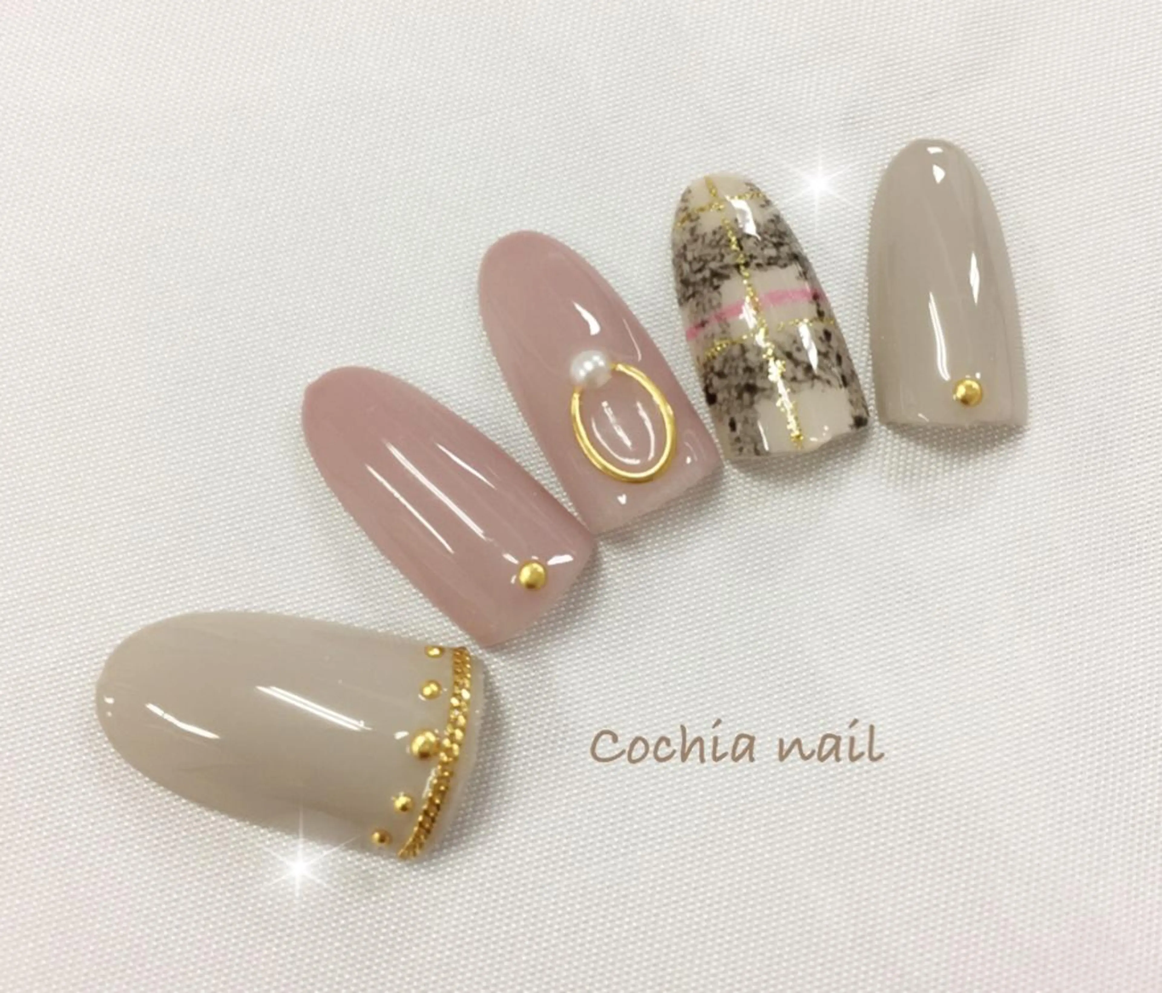 ネイル ハンドネイル ☆Cochia nail☆のネイルデザイン