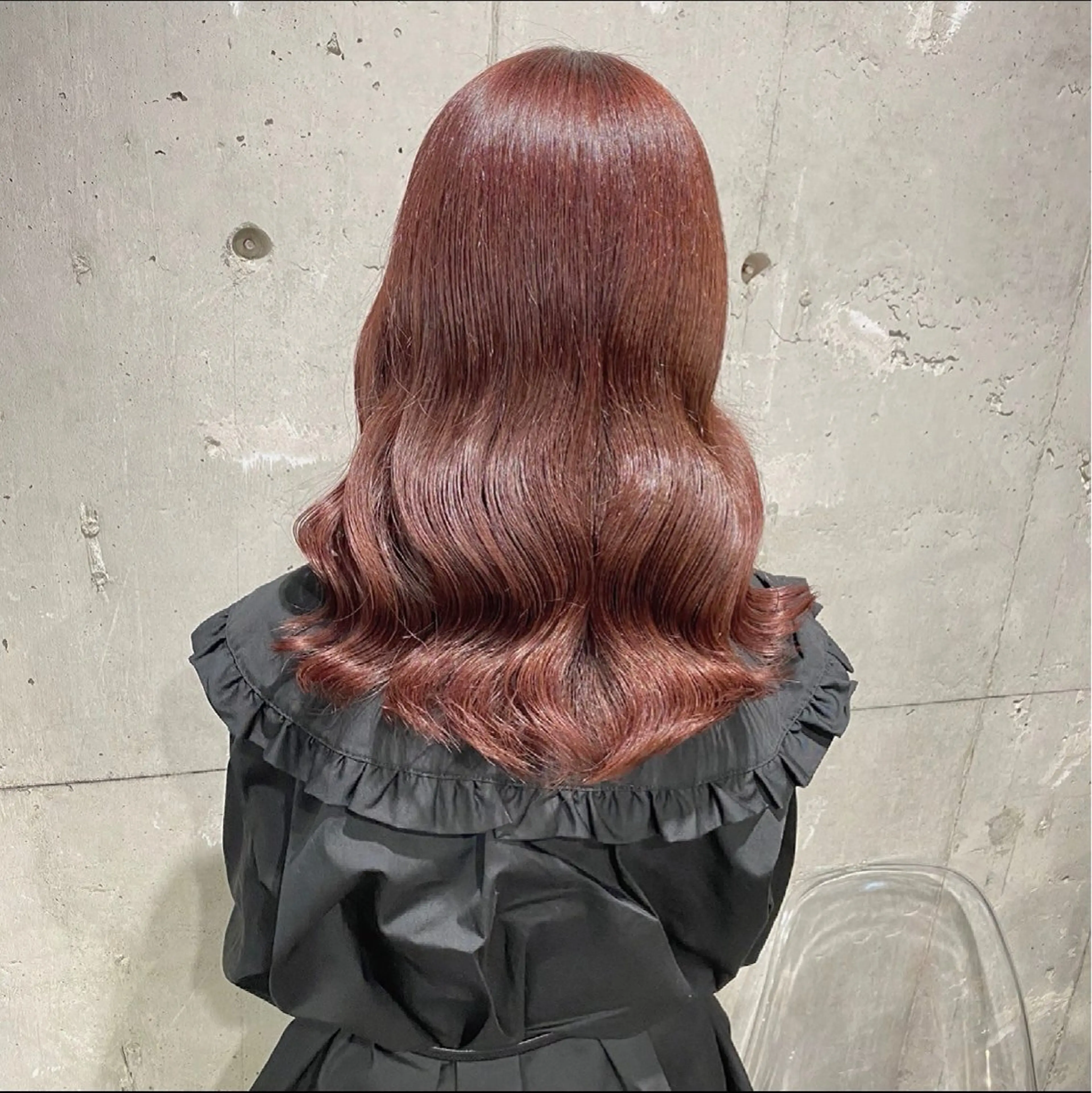 ロング カラー 🟦ニュアンス/メン ズパーマ横浜🟦のヘアスタイル