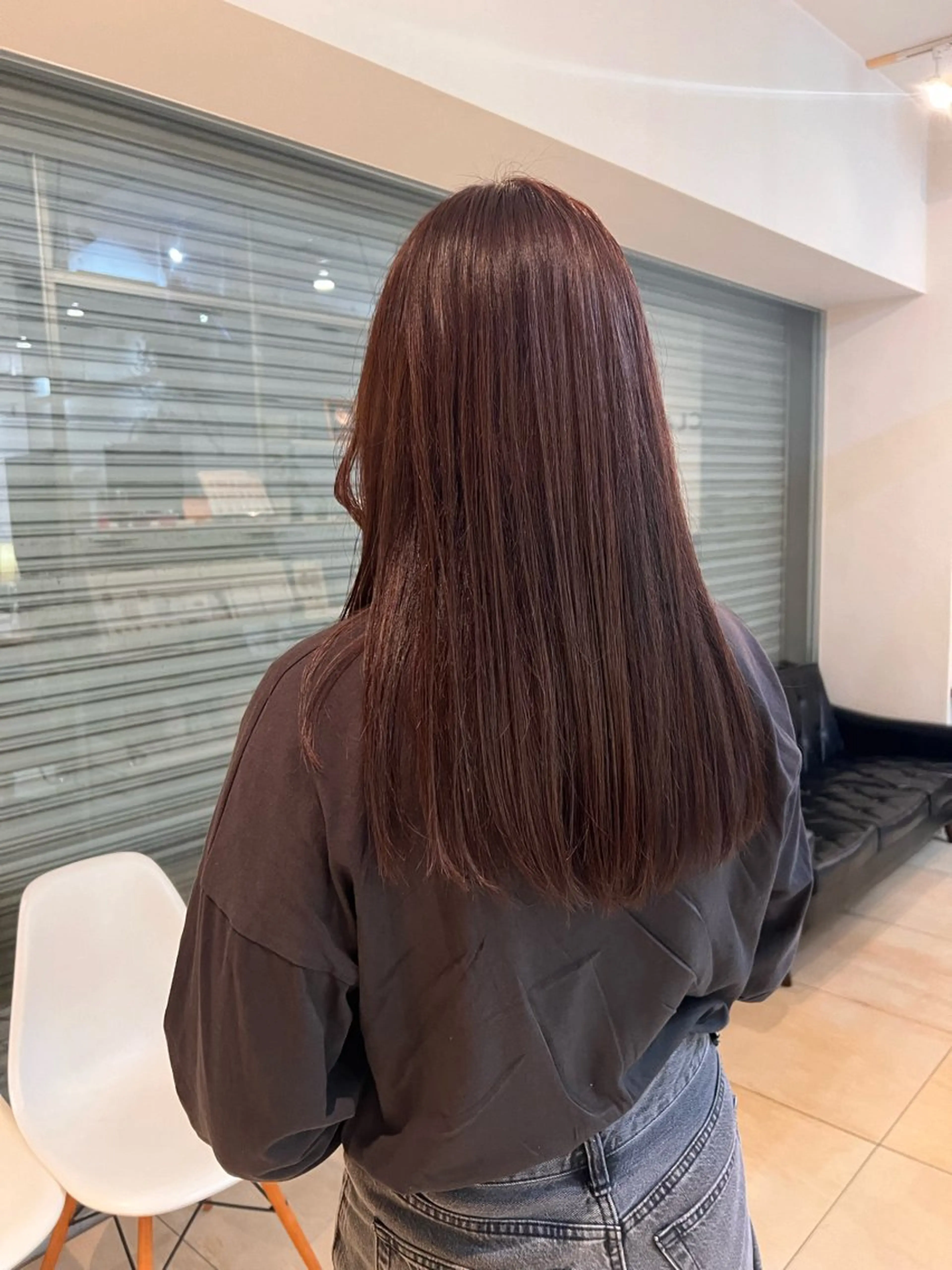 セミロング カラー リリカ🐈‍⬛メンズ カットモデル/上永谷のヘアスタイル