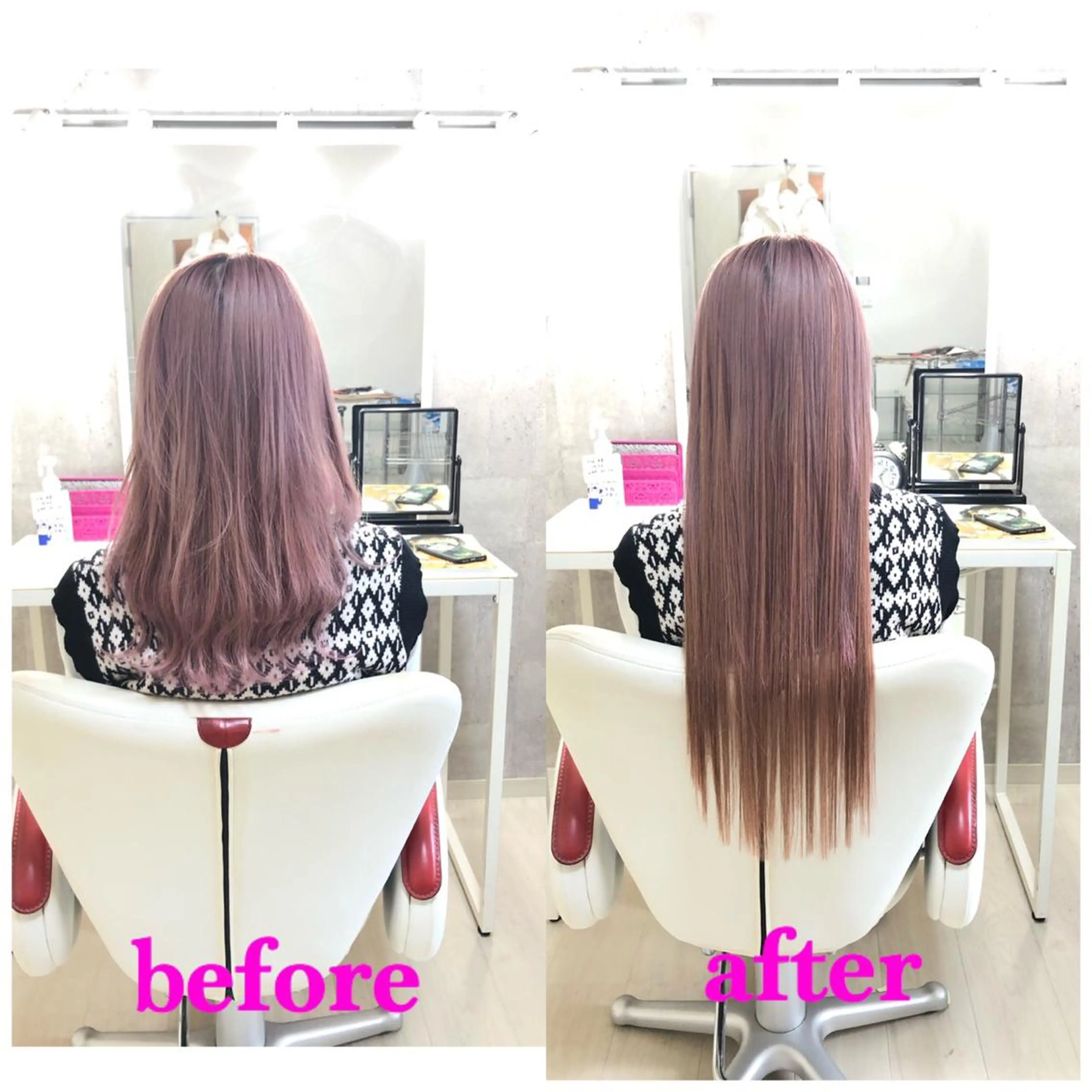 ロング エクステ ドレスアップ心斎橋店所属・🌸ドレスアップ 心斎橋店🌸のヘアスタイル