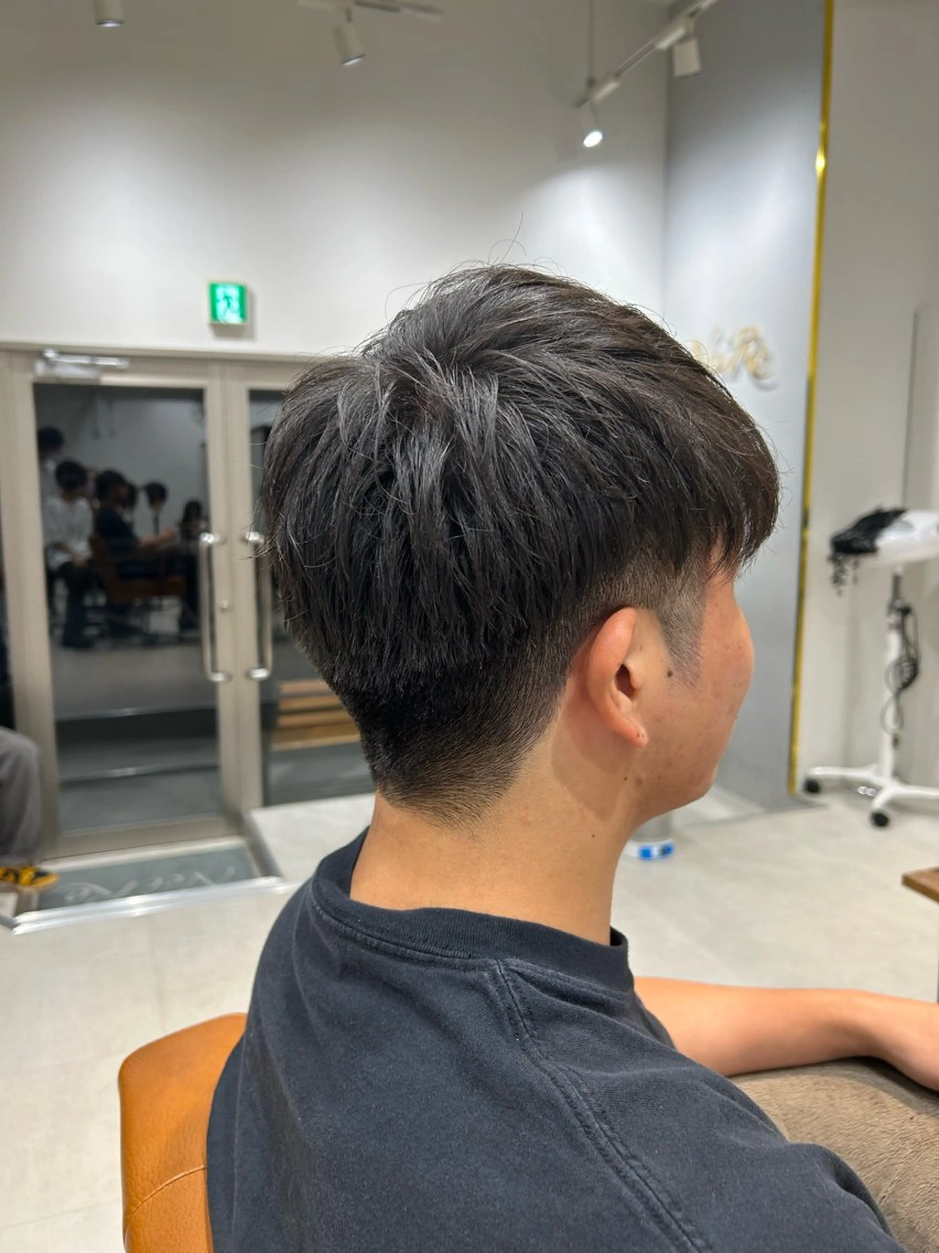 ショート メンズ カット 山﨑 燦人のヘアスタイル