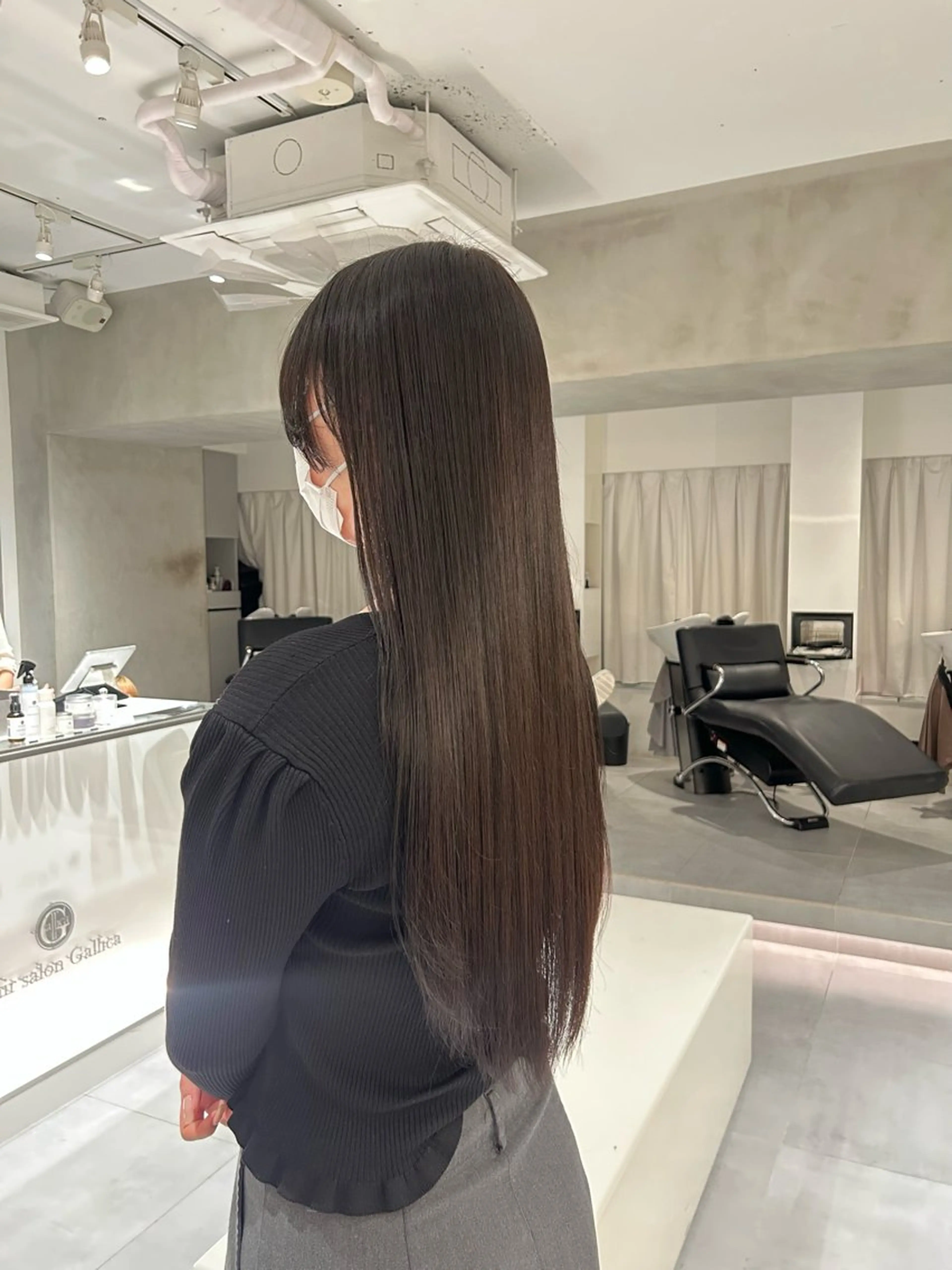 ロング カラー カット ヘアカラー トリートメント 🧚つやさらhair 🧚manakaのヘアスタイル
