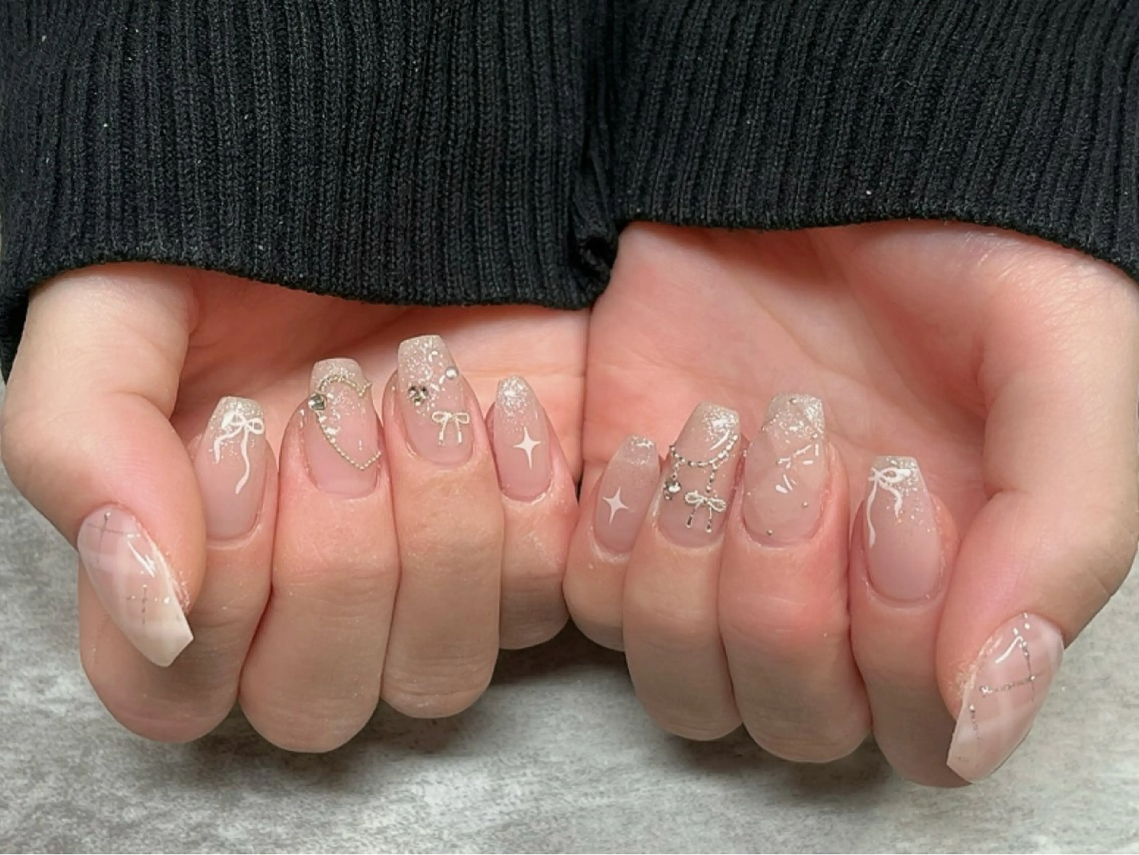 ネイル ハンドネイル 【Zina京都駅前】 きぬがわ らむのネイルデザイン