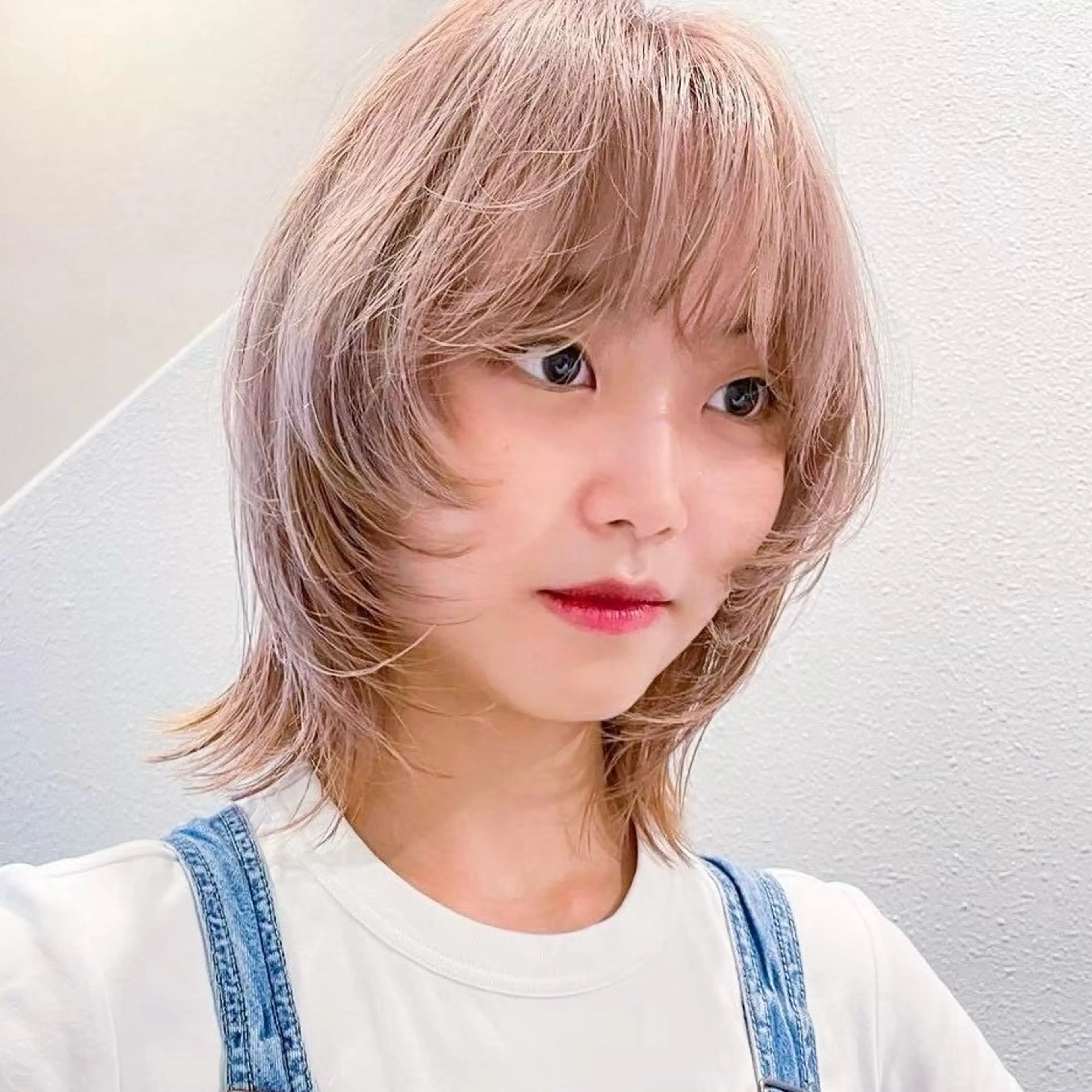 ミディアム カラー カット ヘアカラー レイヤー/透明感 カラー✩.*˚チャンのヘアスタイル