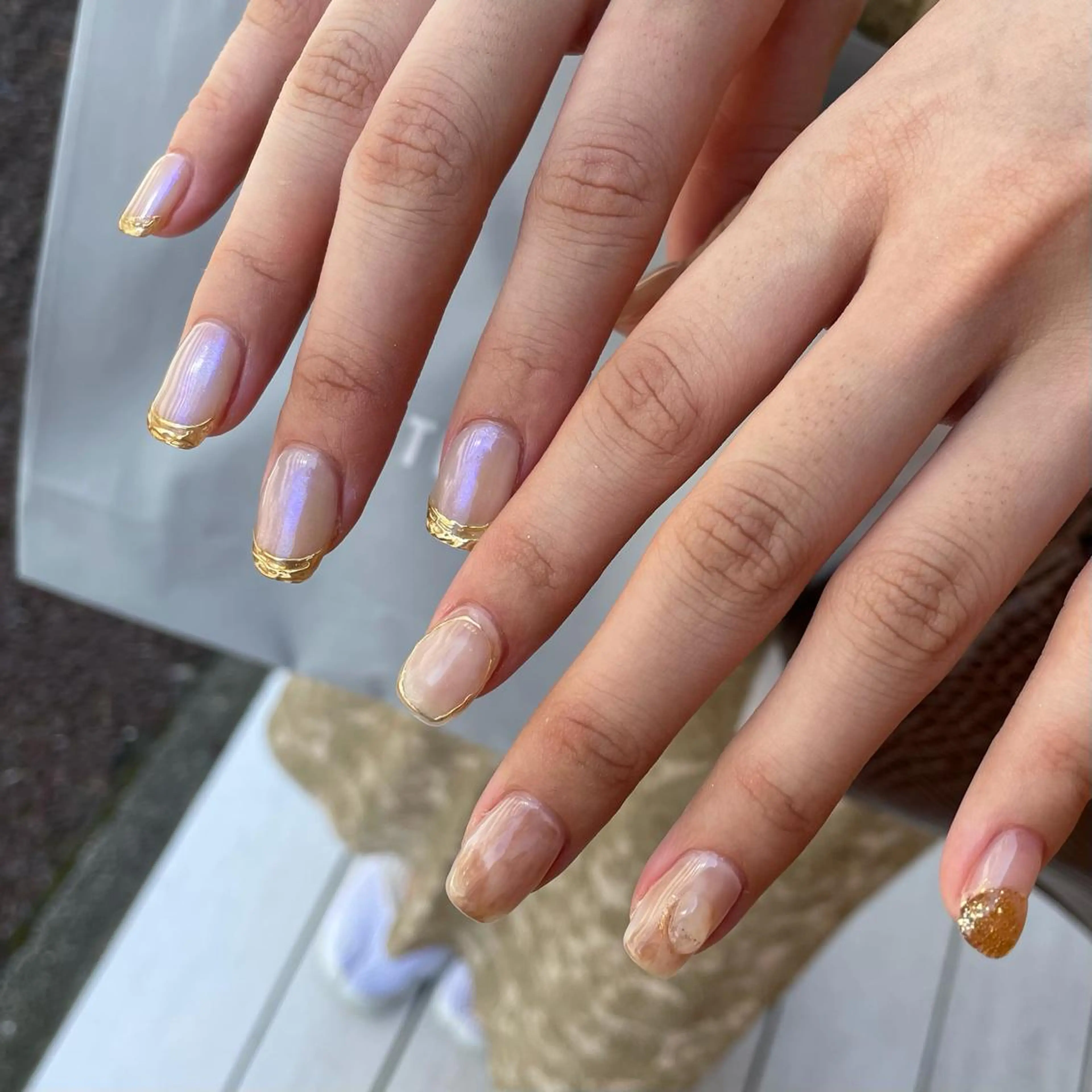 ネイル ハンドネイル 新井 ひなののネイルデザイン