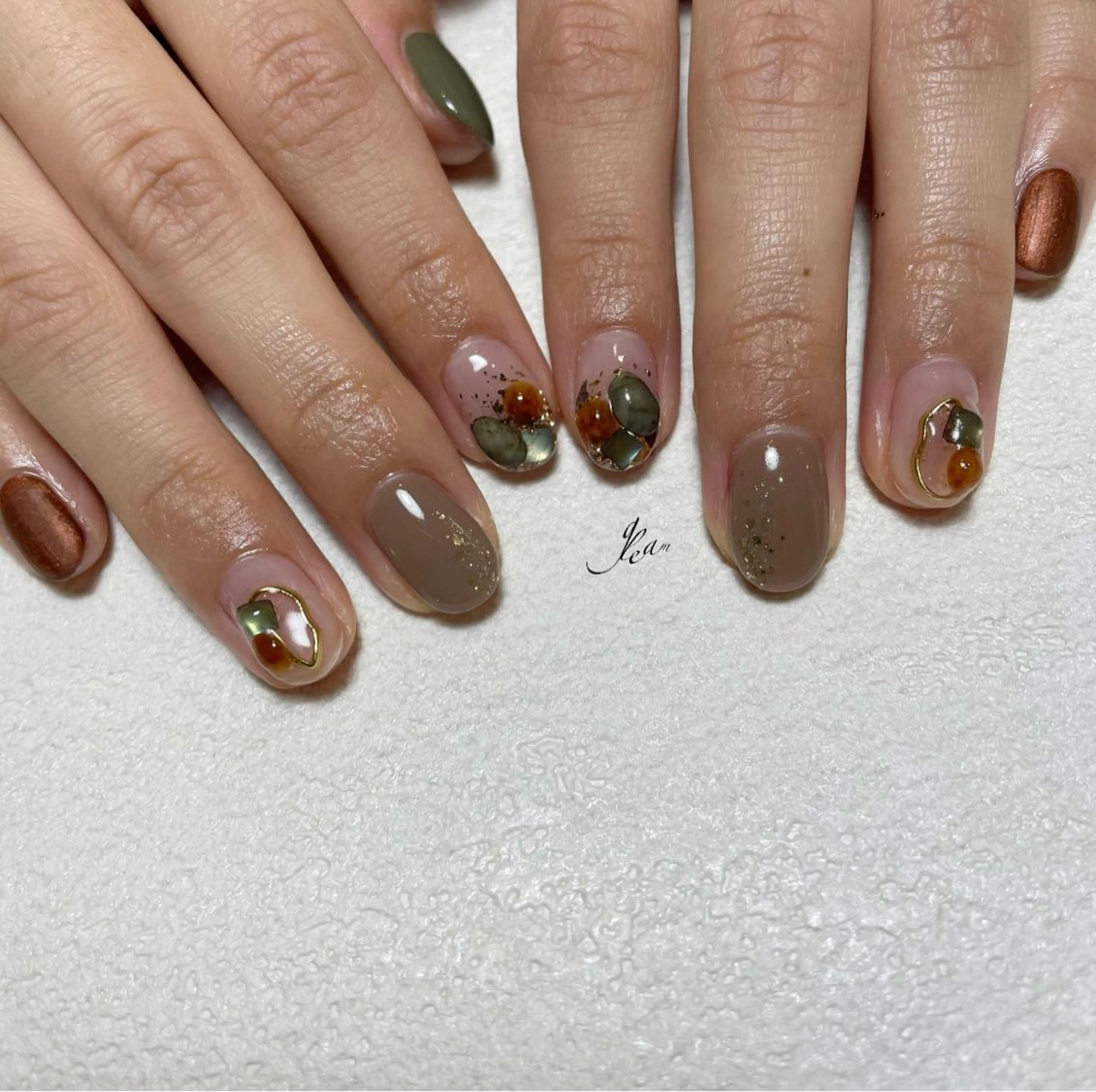 ネイル ハンドネイル gleam✴︎ sayakaのネイルデザイン