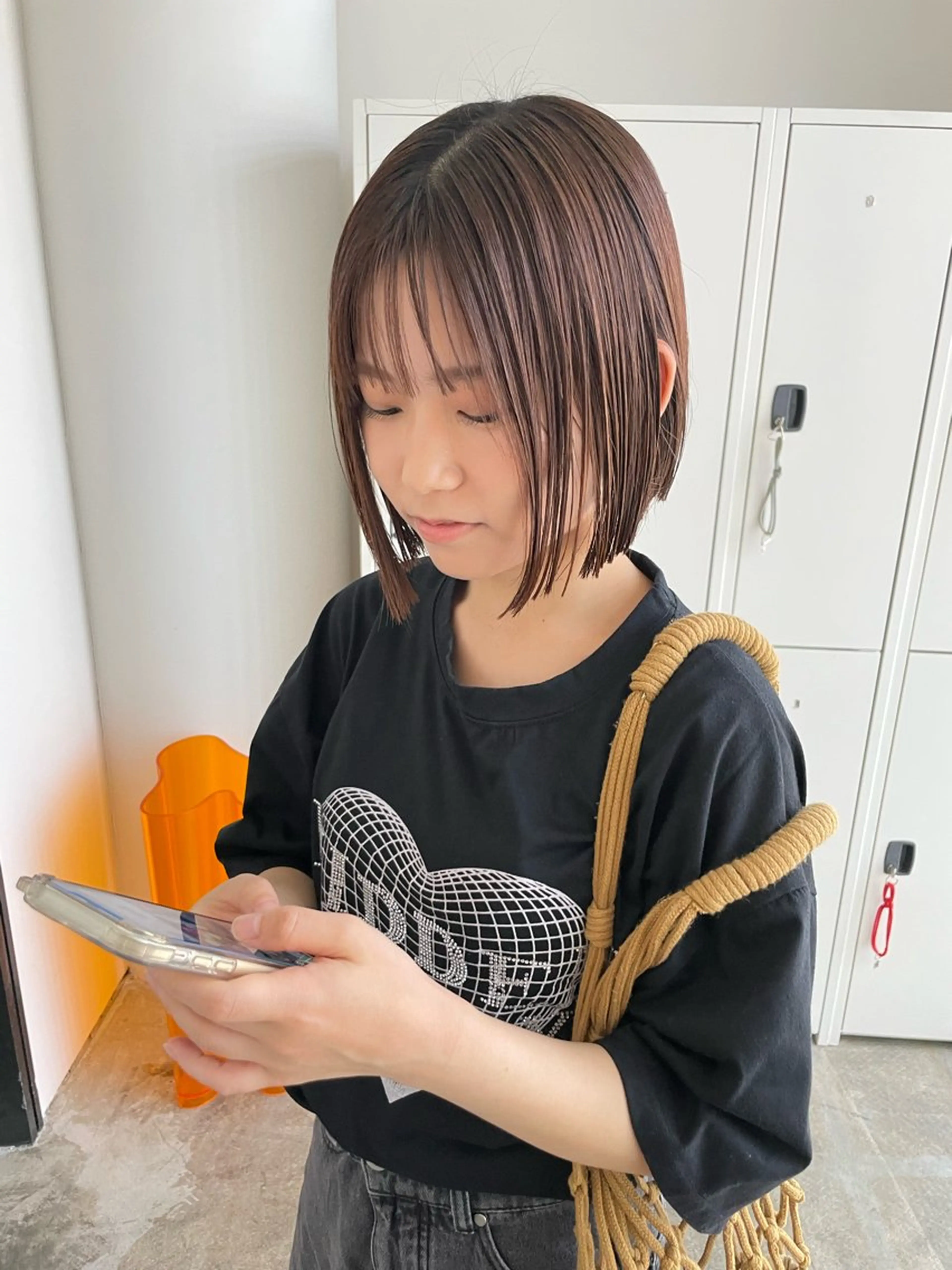 ショート カラー ブラウンカラー 🔥ボブ／レイヤー／ shingoのヘアスタイル