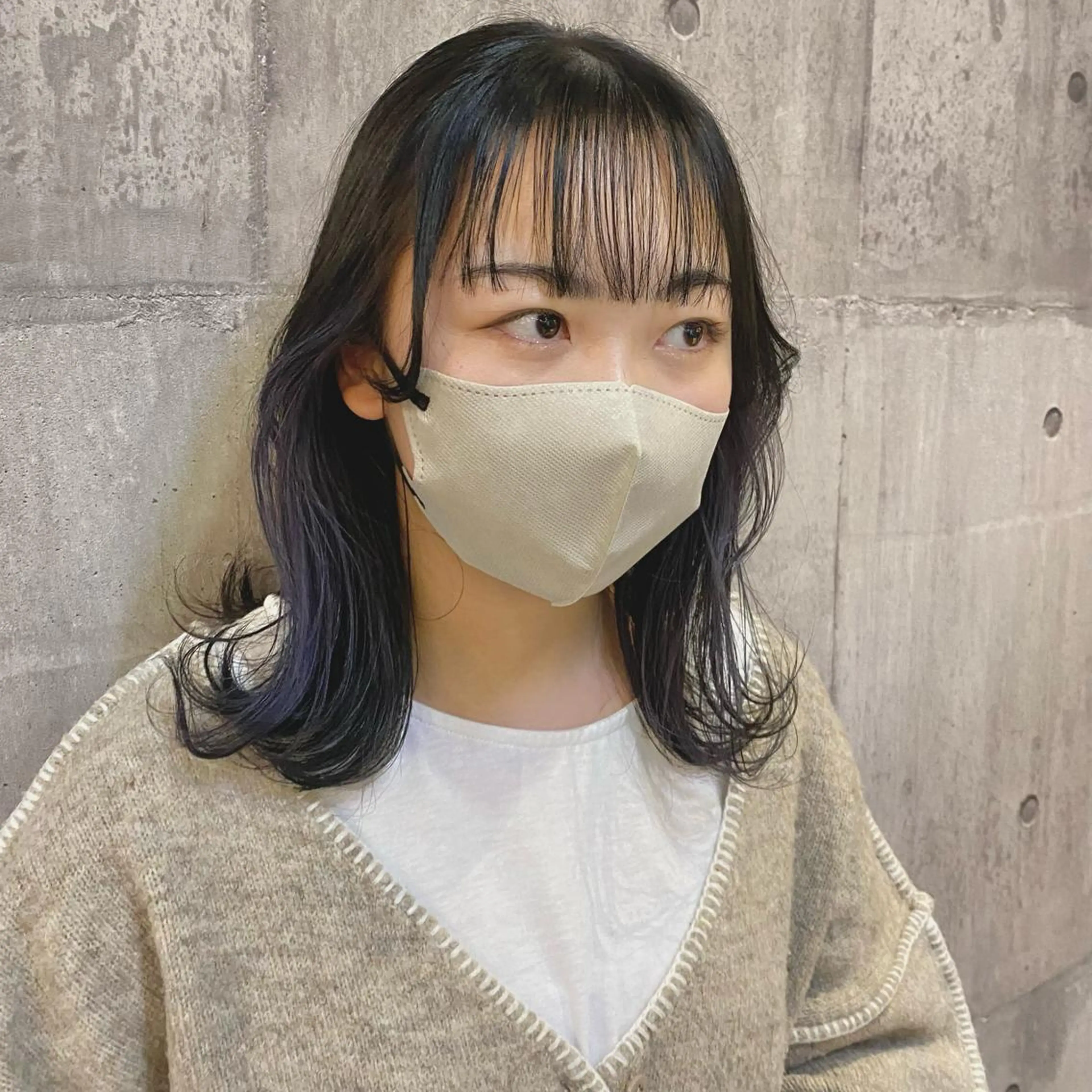 カラー インナーカラー ヘアカラー 比嘉 陽のヘアスタイル