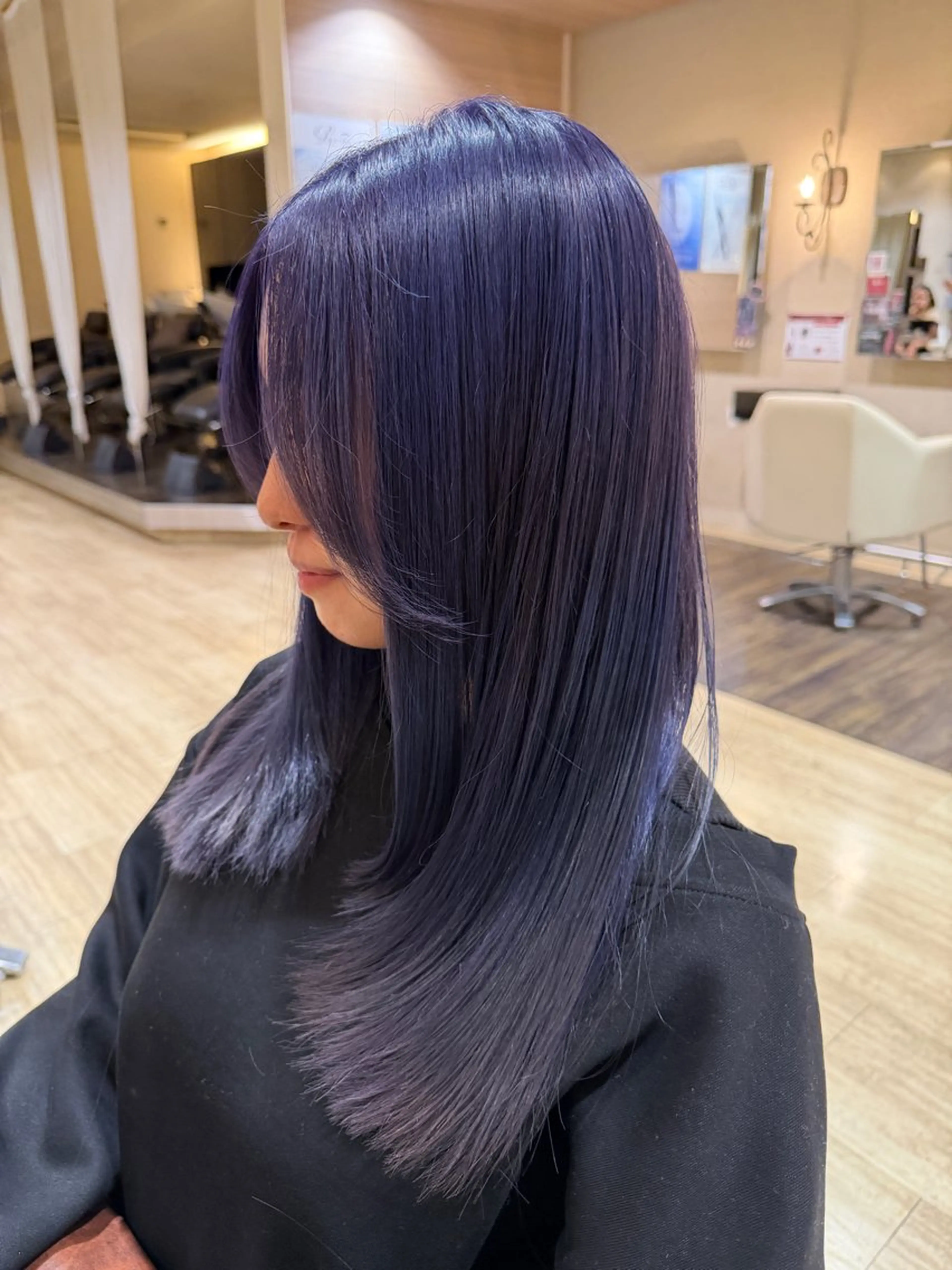 ロング 鈴木 心花のヘアスタイル