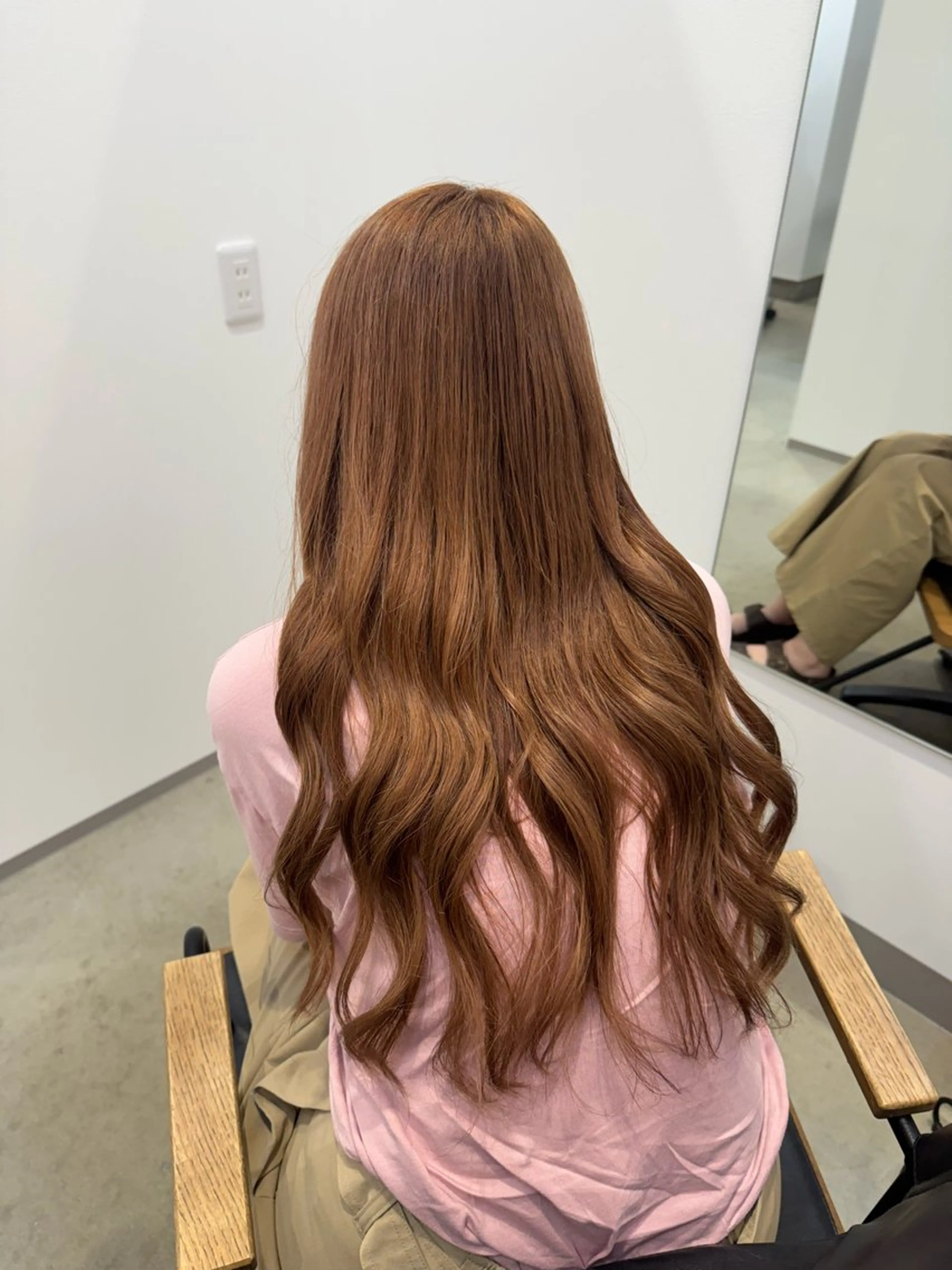 ロング カラー 堀越 美羽のヘアスタイル