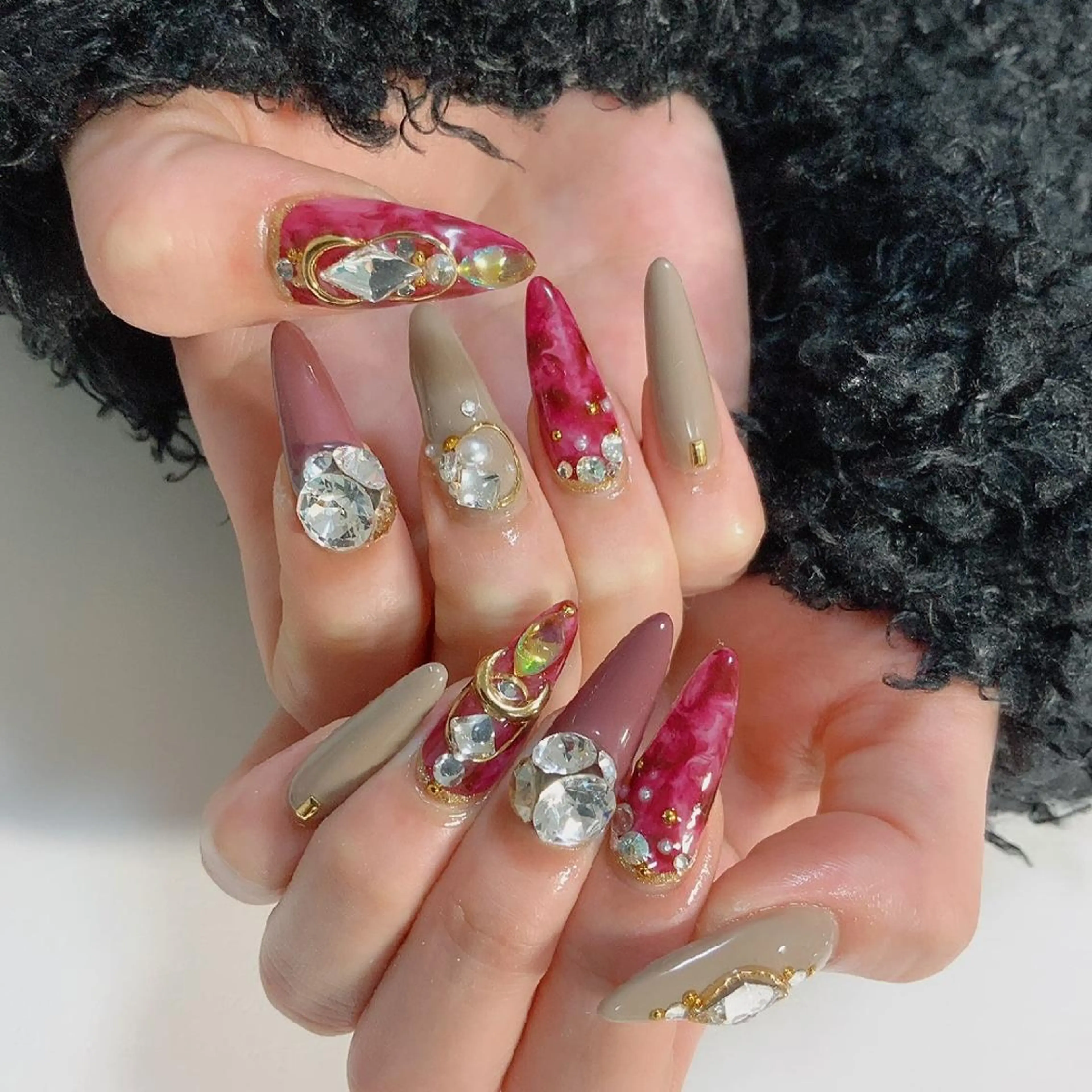 ネイル スカルプネイル ハンドネイル   MAKI NAILのネイルデザイン