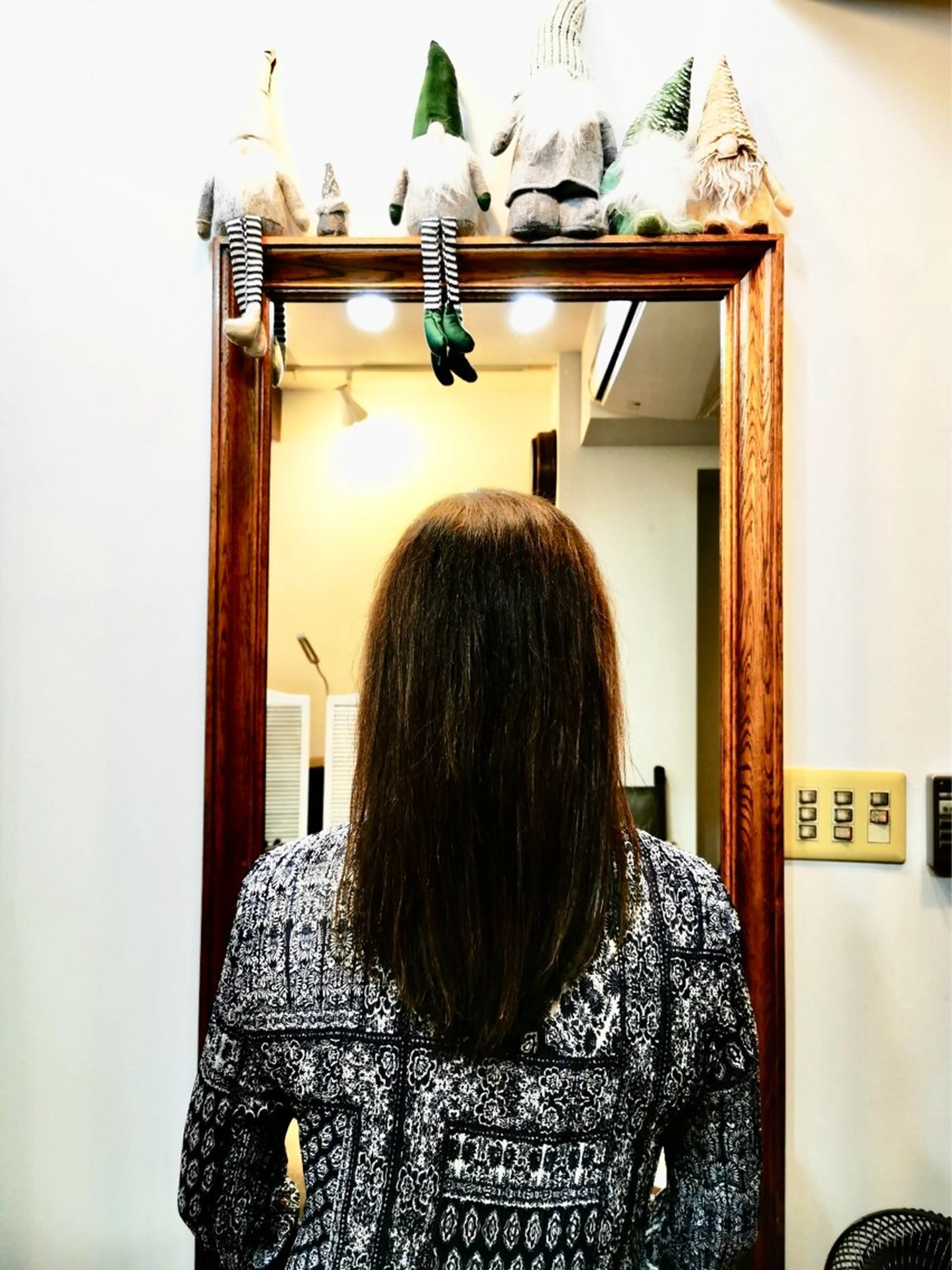 ロング 上間 洋子のヘアスタイル