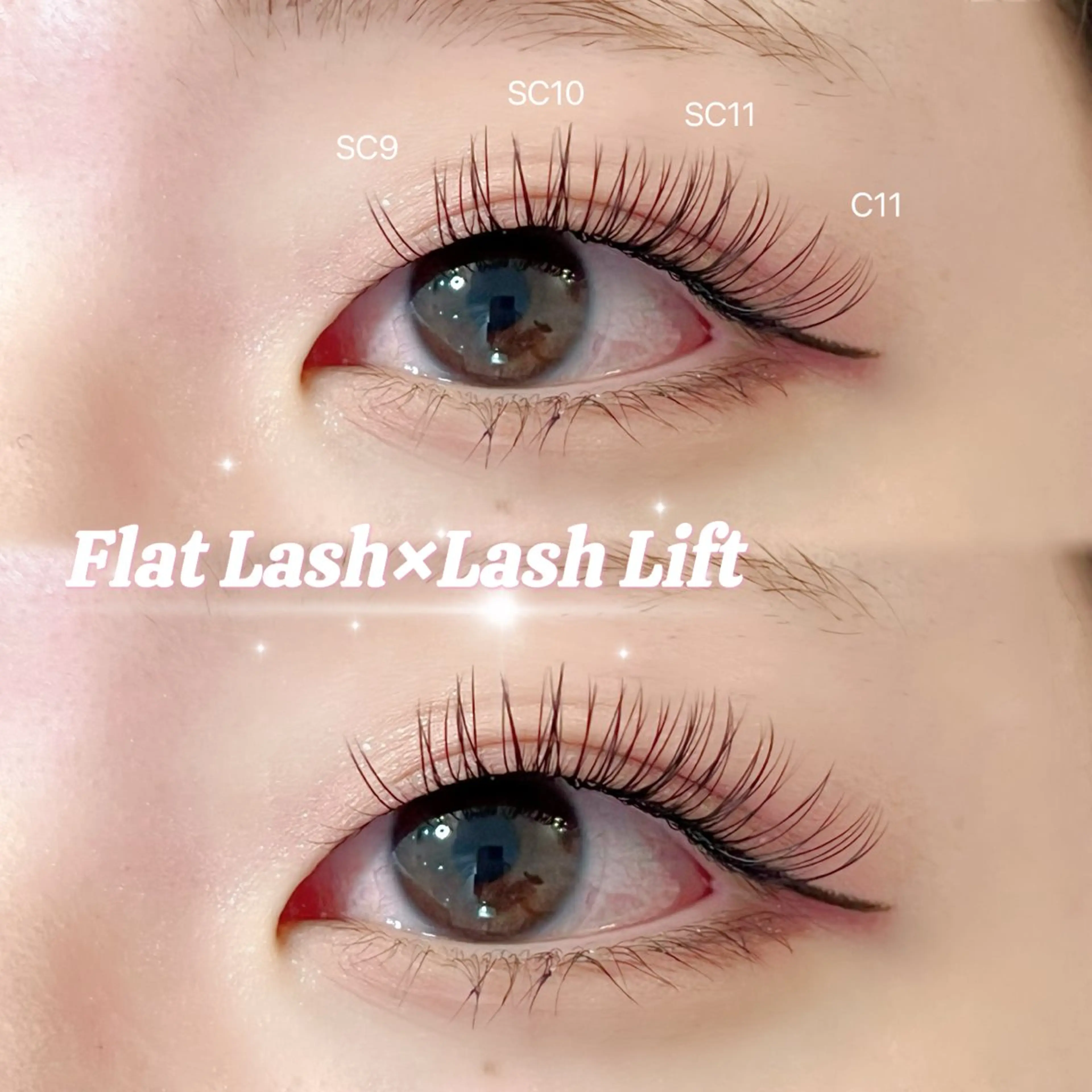 マツエク・マツパ まつ毛エクステモデル SHOKO🎀のマツエク・マツパデザイン