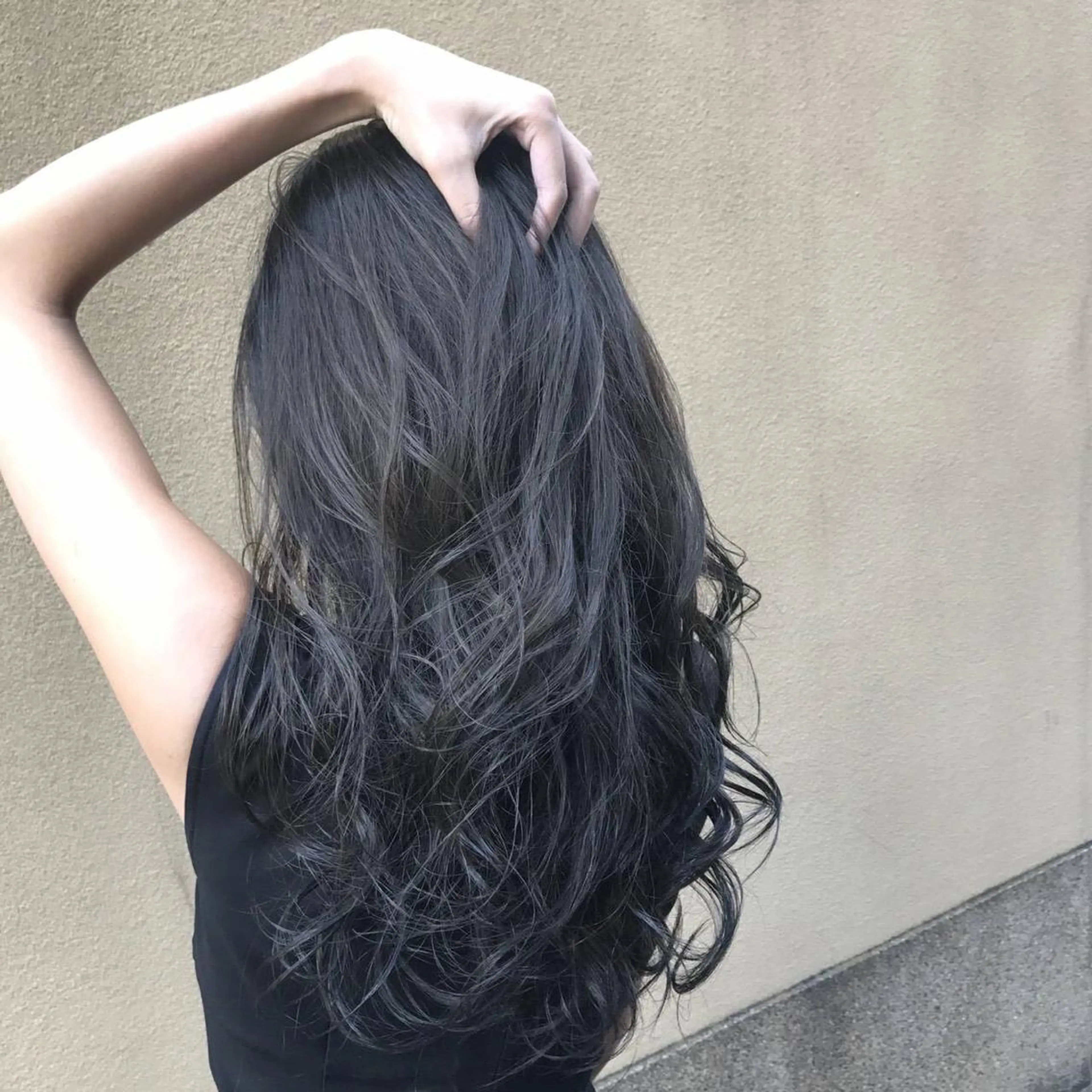 ロング カラー ブリーチ 透明感カラー グレージュ ブリーチなしカラー 小顔ショート✁ ⁂Yukari⁂のヘアスタイル