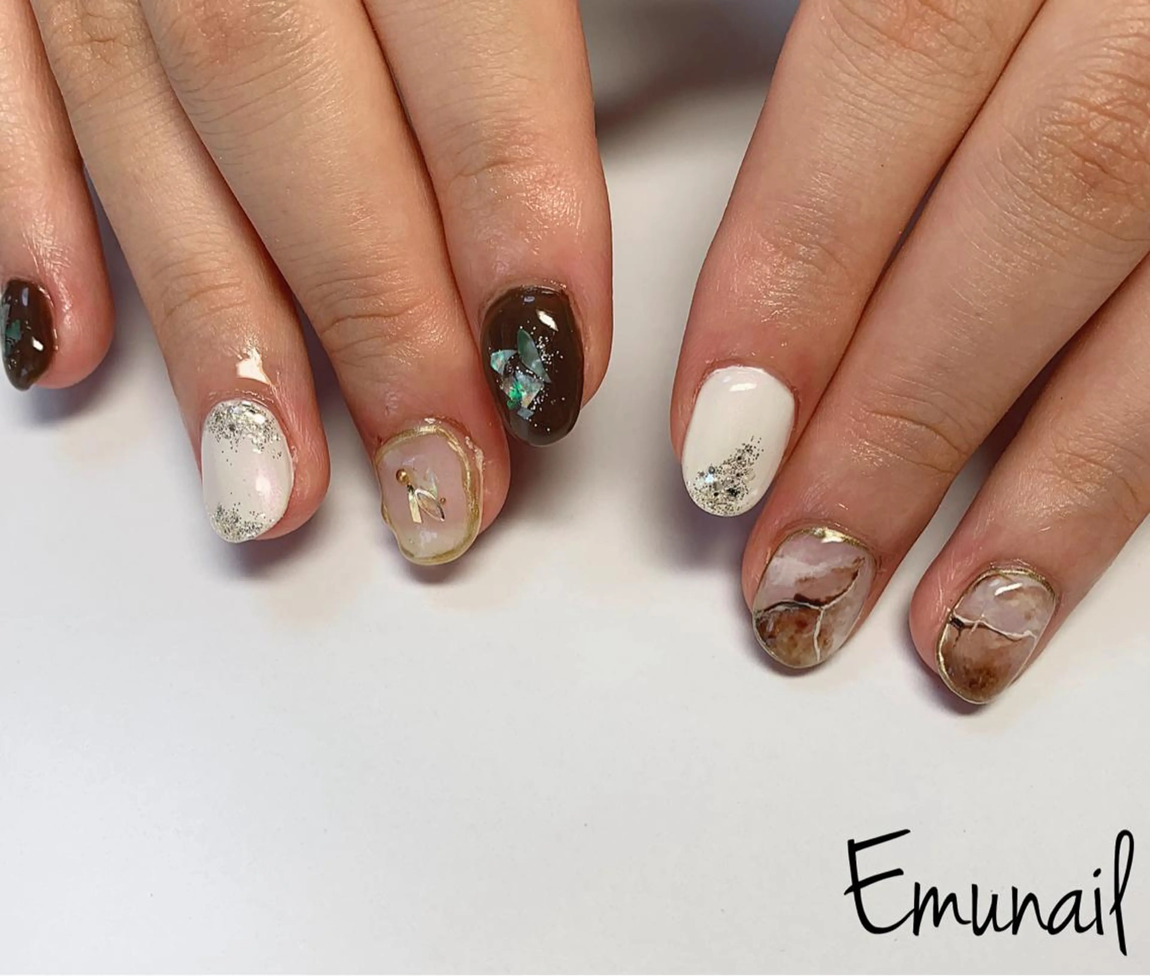 ネイル ハンドネイル Emu Nailのネイルデザイン