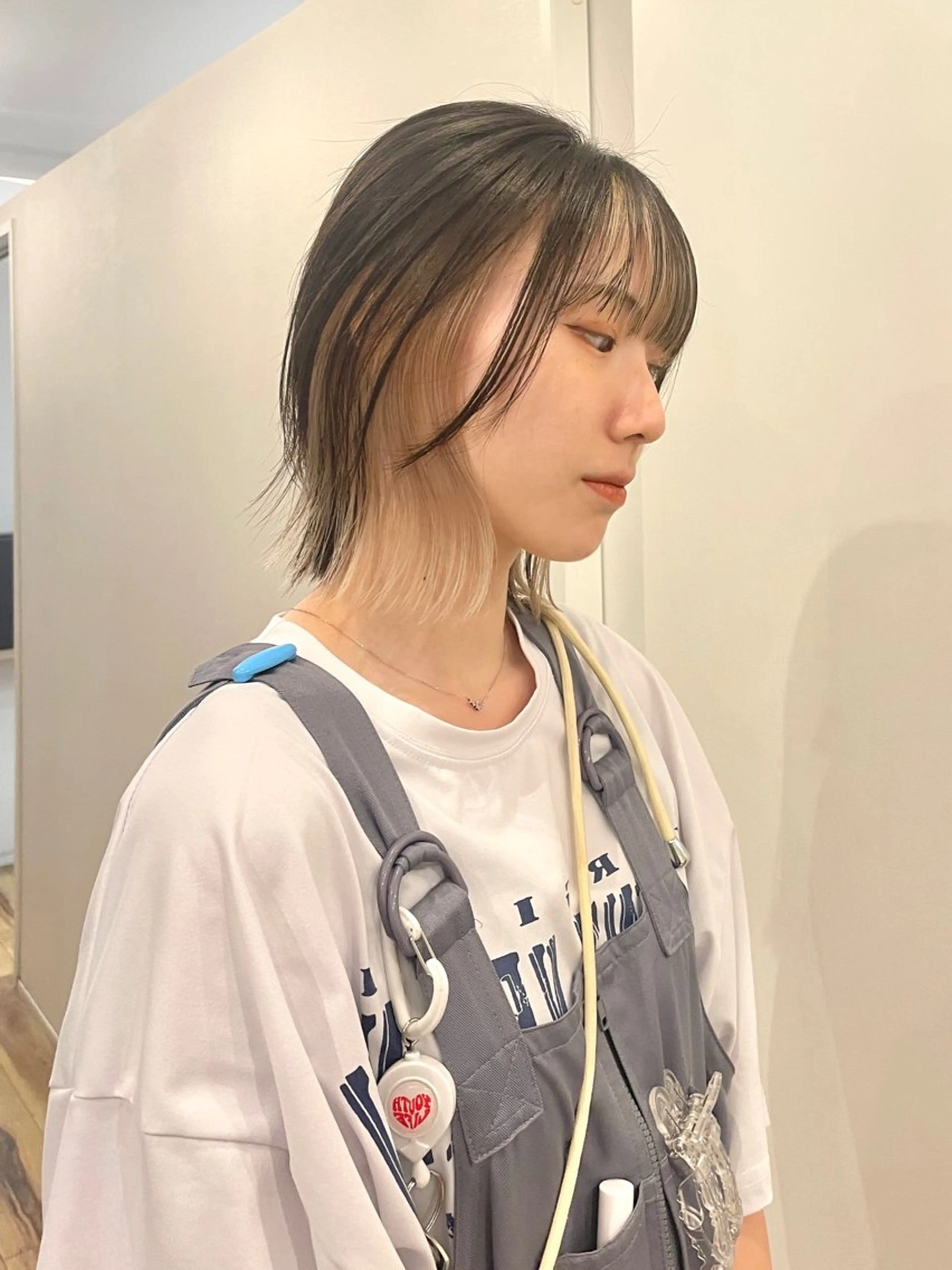 カラー yuu /N° 大分中央町店のヘアスタイル