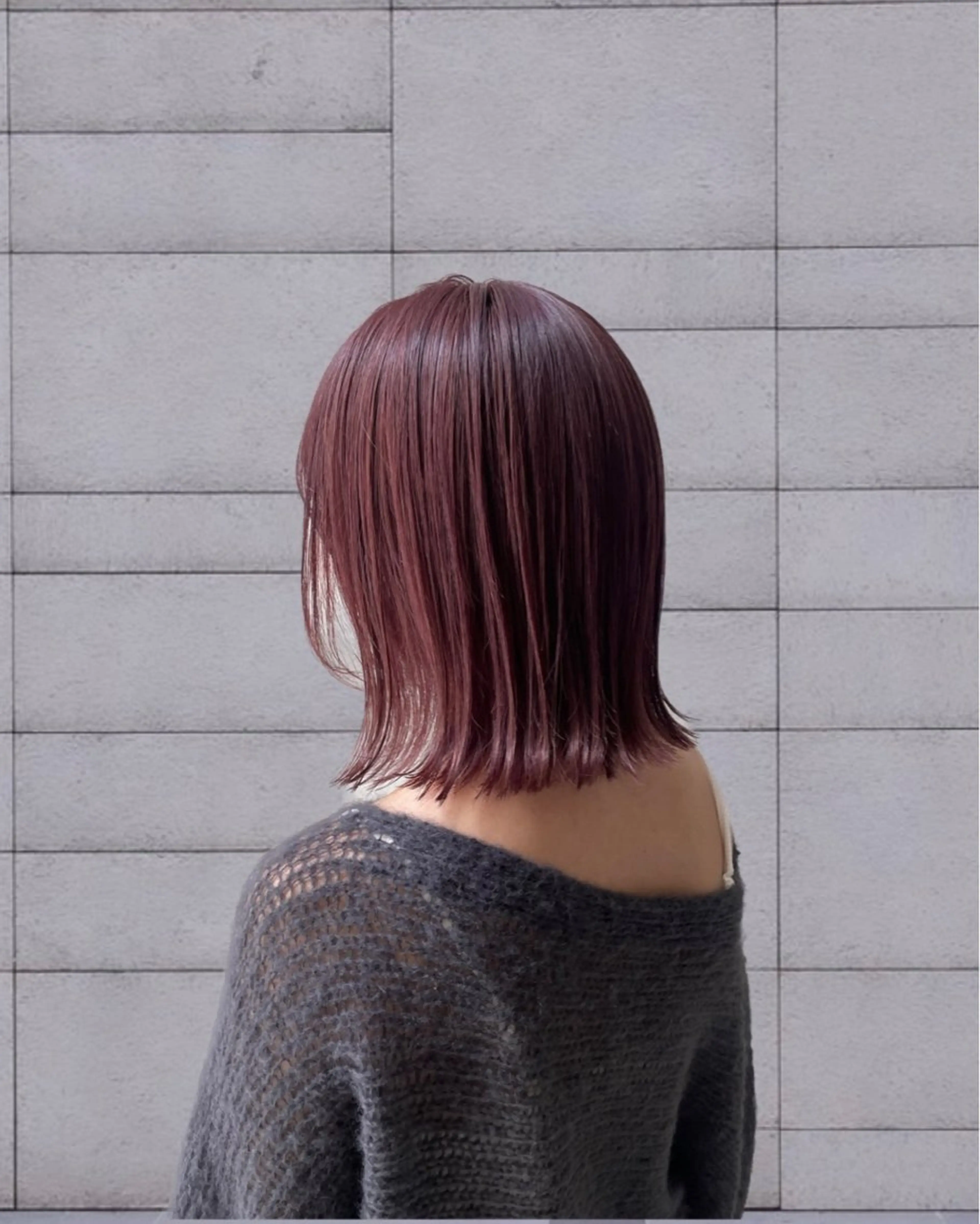 ミディアム カラー トリートメント ヘッドスパ ayano / 透明感・くすみカラーのヘアスタイル