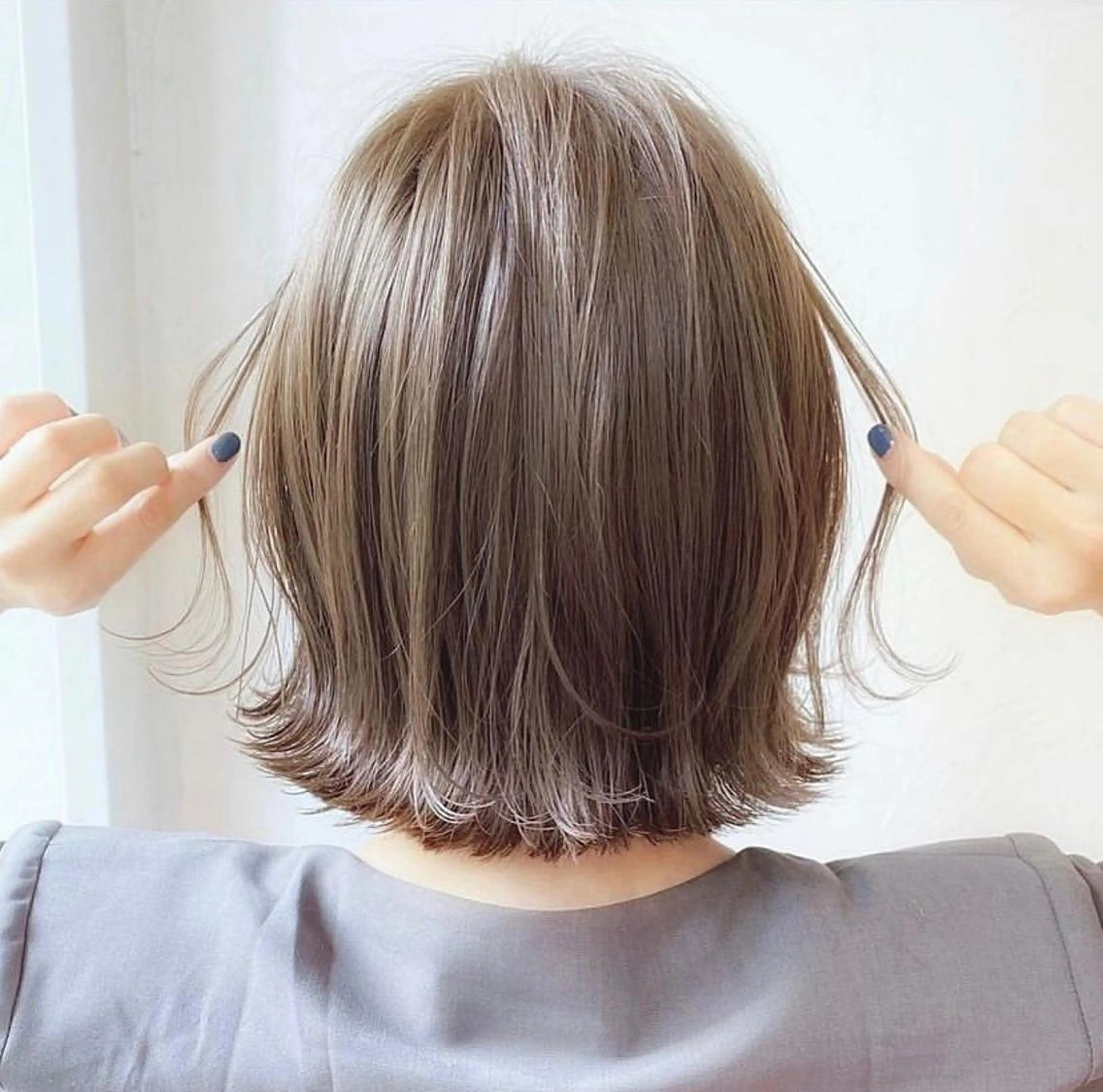 ショート カラー ベージュカラー ペールベージュ カット ヘアカラー トリートメント Roid 代表✨HIROのヘアスタイル