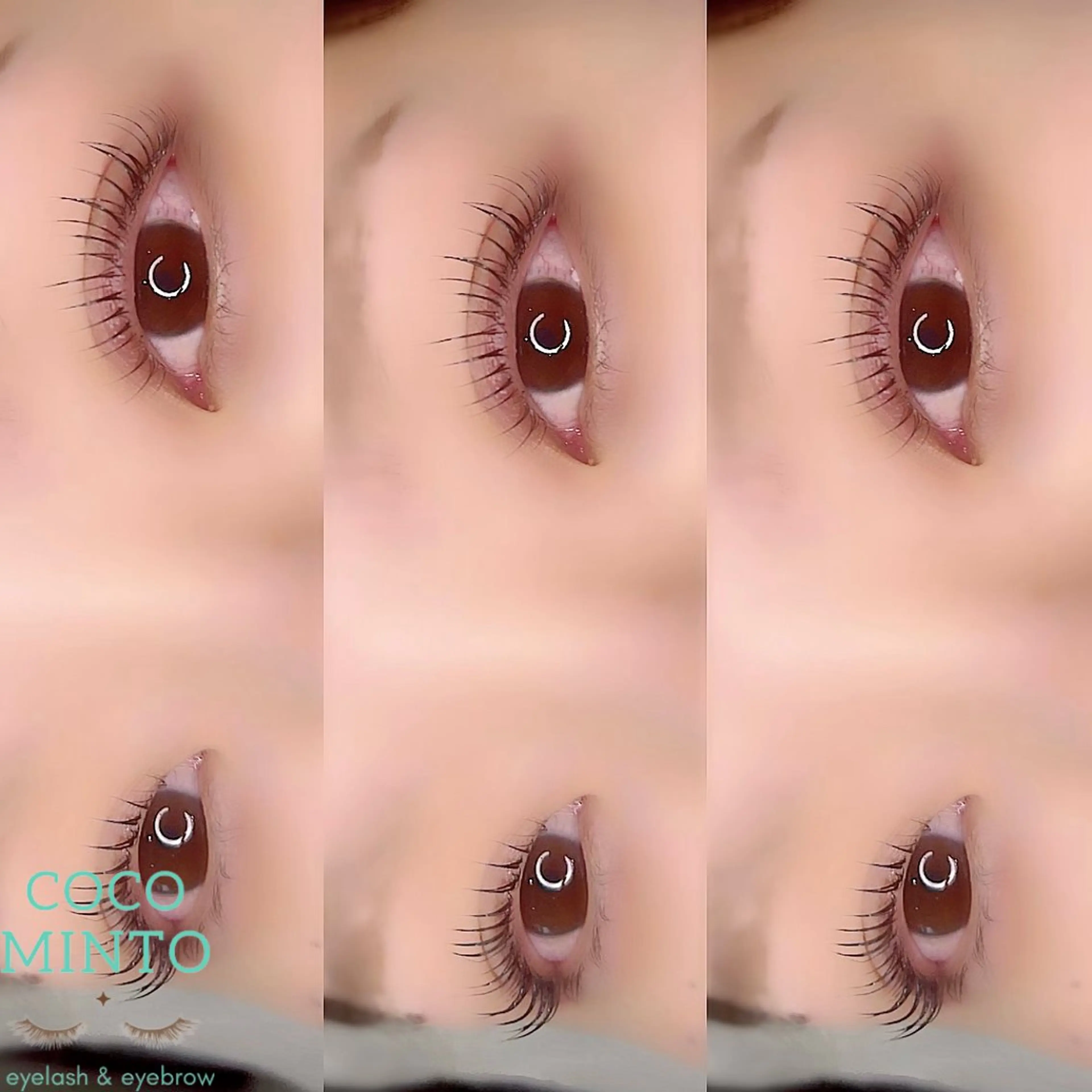 マツエク・マツパ CocoMinto Rie.Mのマツエク・マツパデザイン