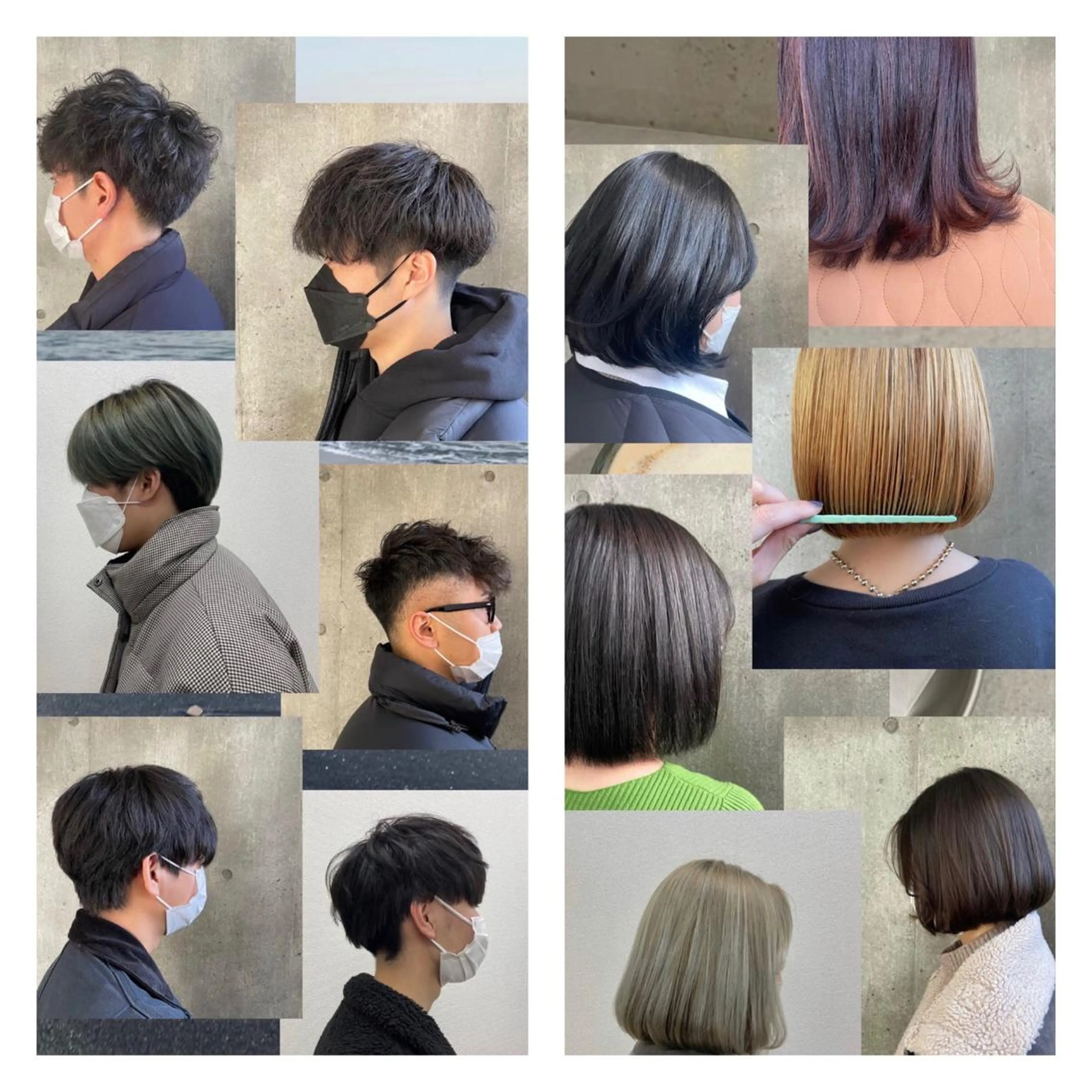 ミディアム もりたみかこ 美容師お休み中のヘアスタイル