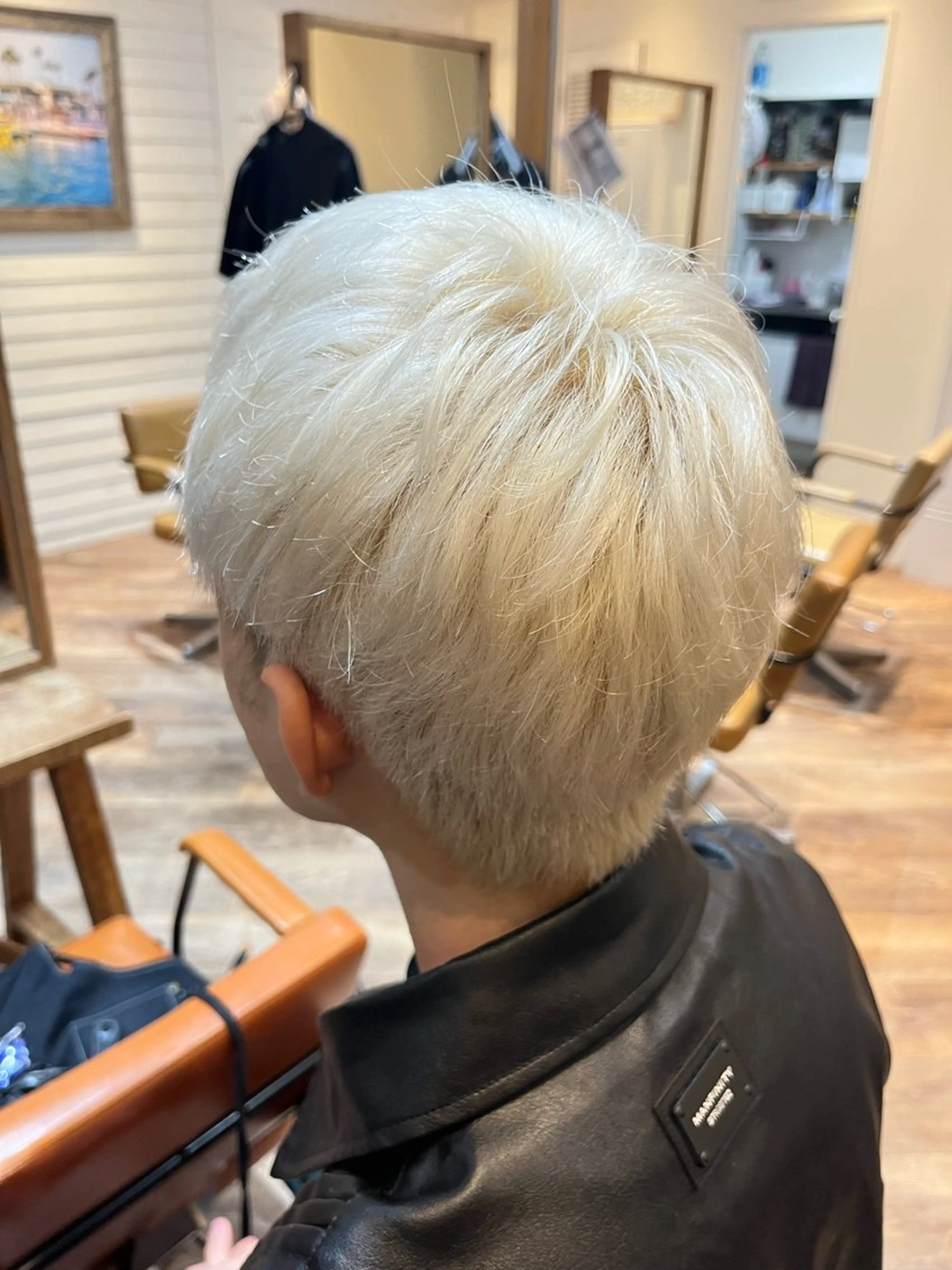 メンズ 志賀 楓のヘアスタイル