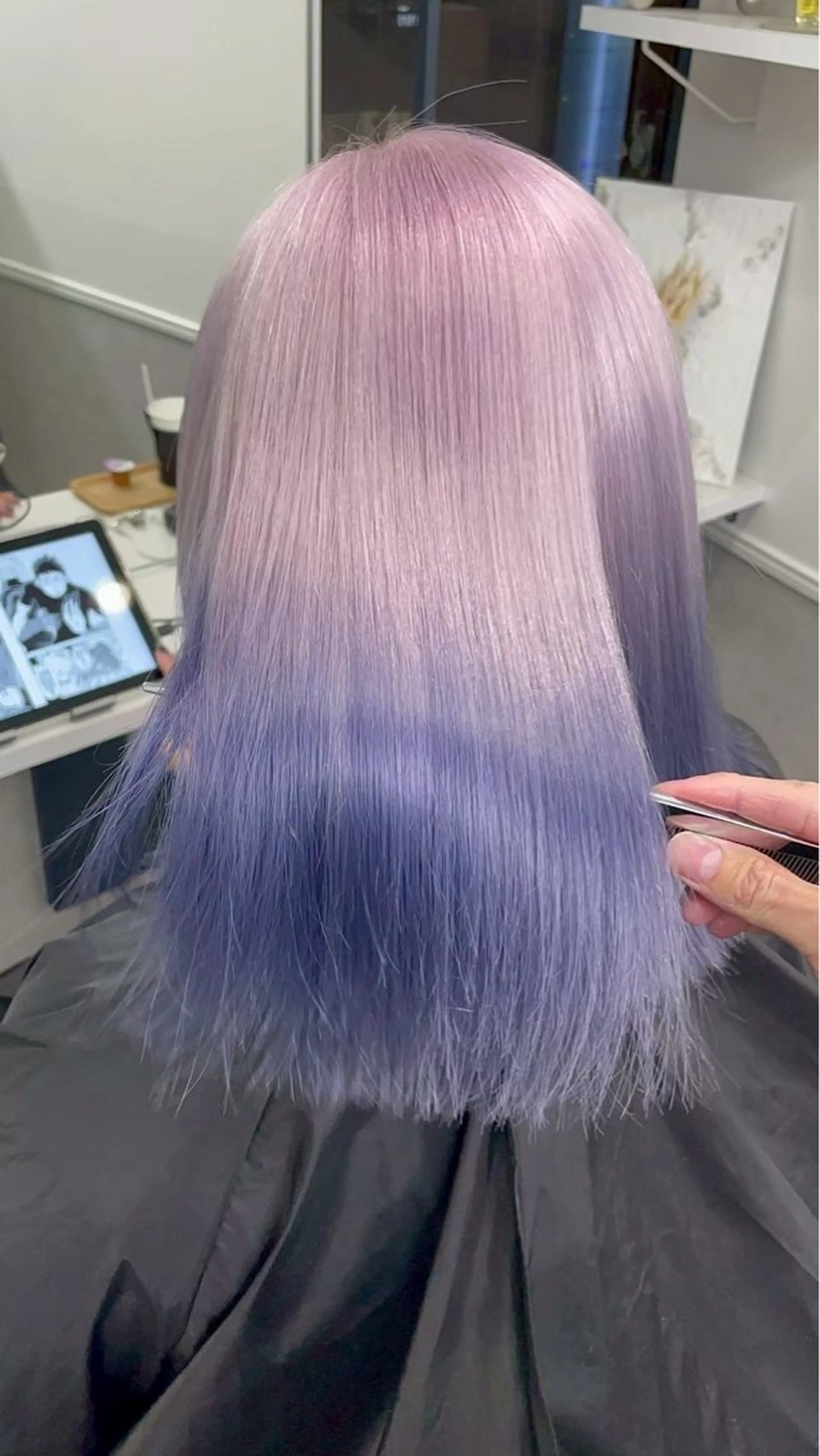 ロング トリートメント 透明感カラー/伊藤 陸/soigneのヘアスタイル